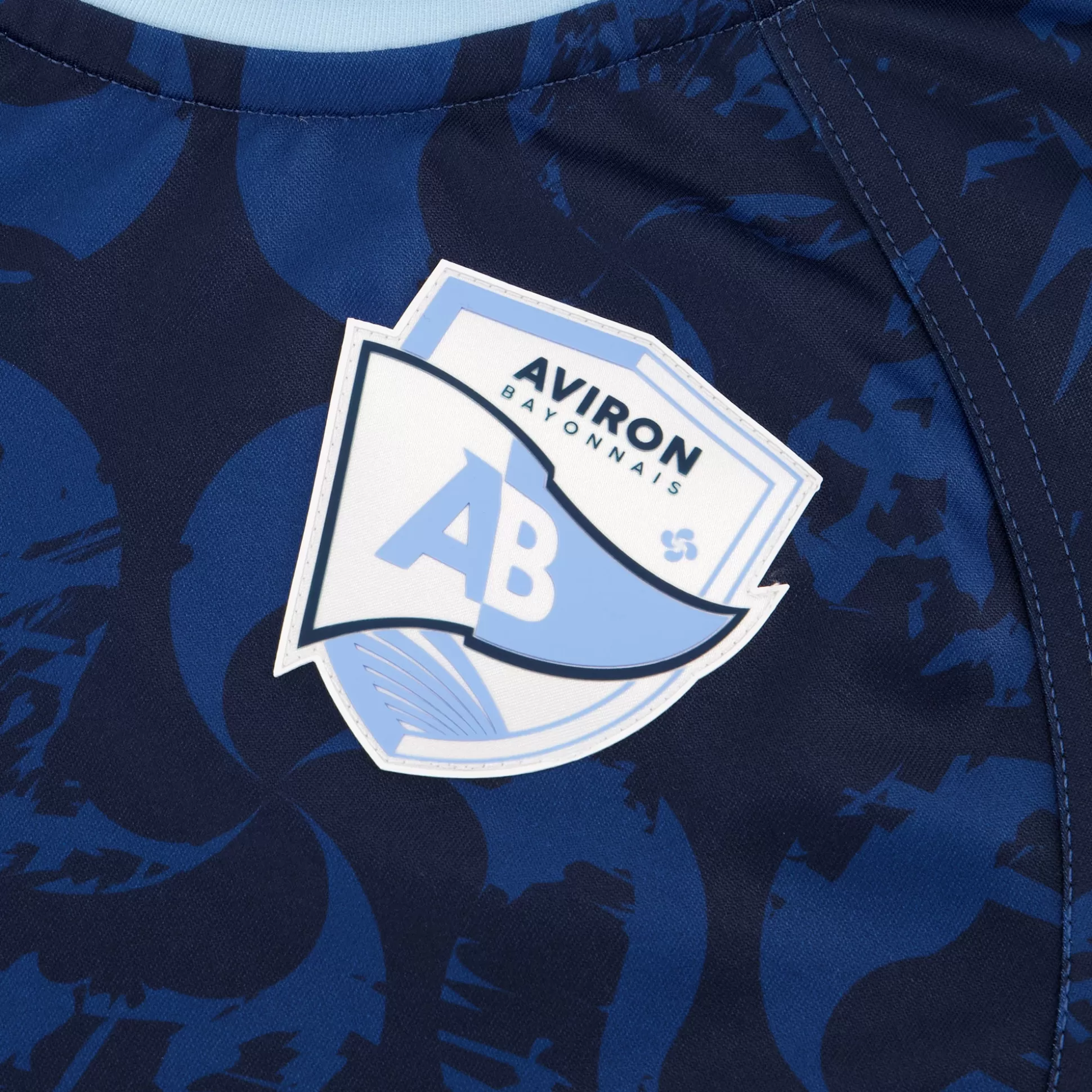 Homme Le Coq Sportif Aviron Bayonnais - tenue de match Maillot pro Third officiel Aviron Bayonnais