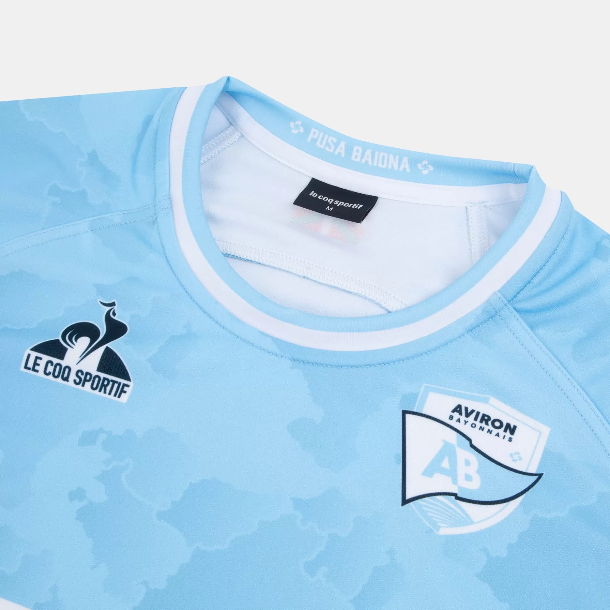 Homme Le Coq Sportif Aviron Bayonnais - tenue de match Maillot replica Third Aviron Bayonnais