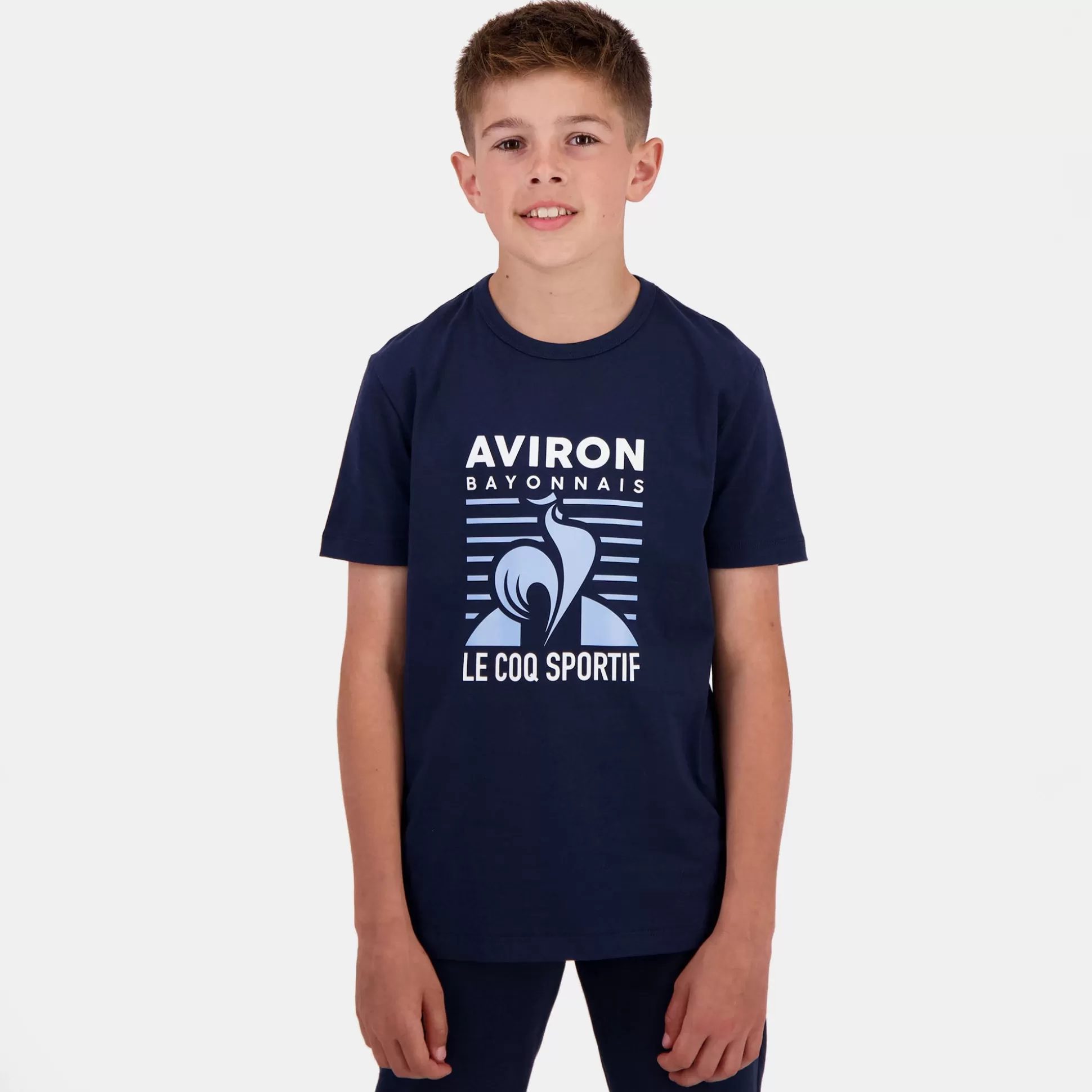 Enfant Le Coq Sportif Aviron Bayonnais T-shirt Enfant