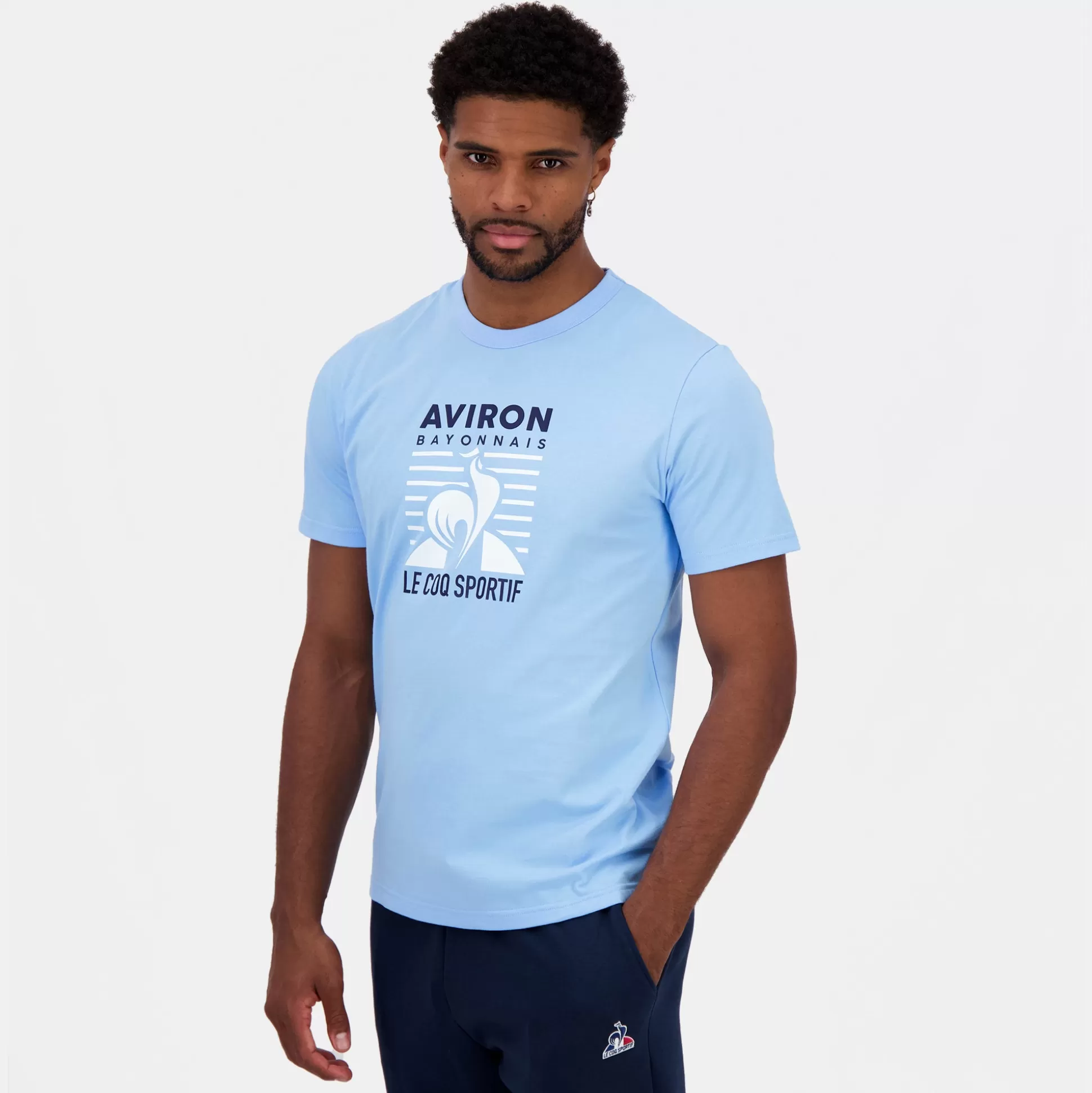 Homme Le Coq Sportif Aviron Bayonnais T-shirt Homme