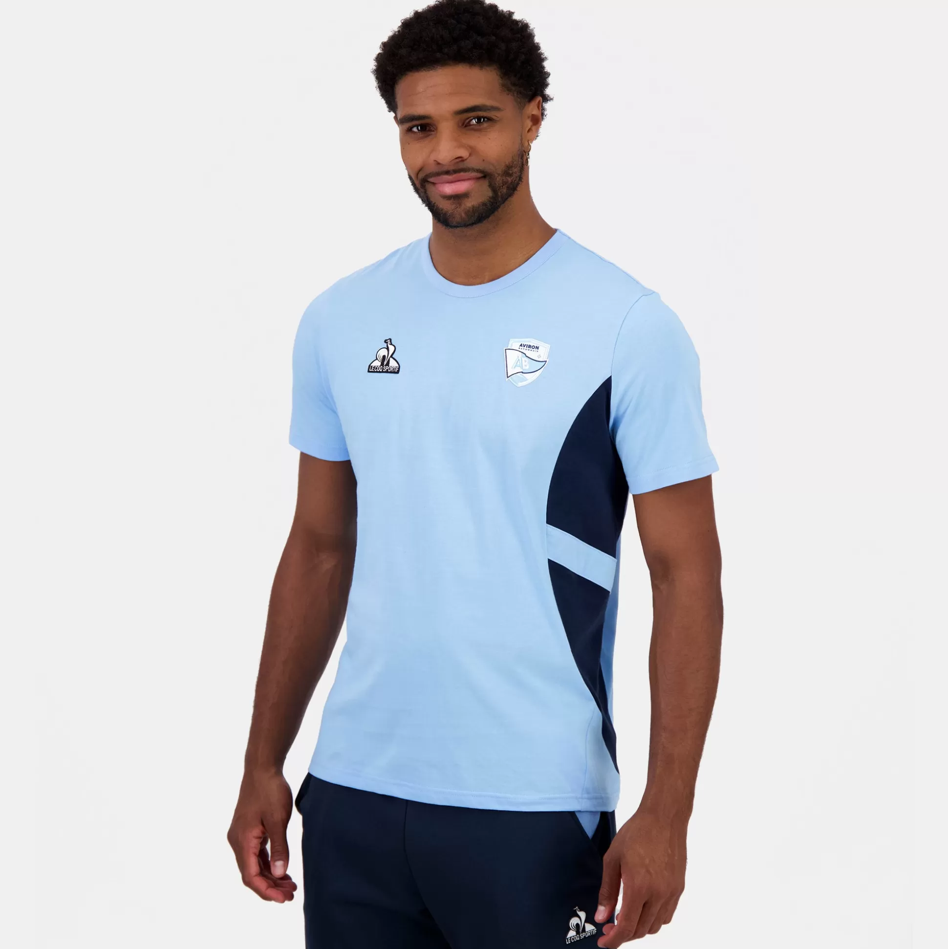 Homme Le Coq Sportif Aviron Bayonnais T-shirt Unisexe