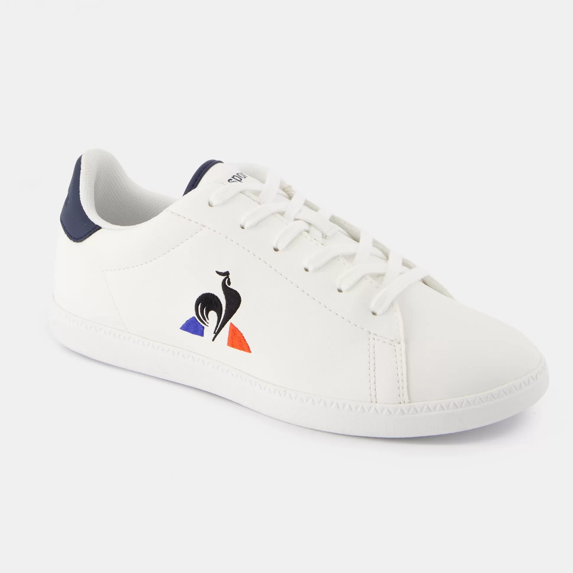 Enfant Le Coq Sportif CHAUSSURES ADO Baskets blanches COURTSET_2 ado