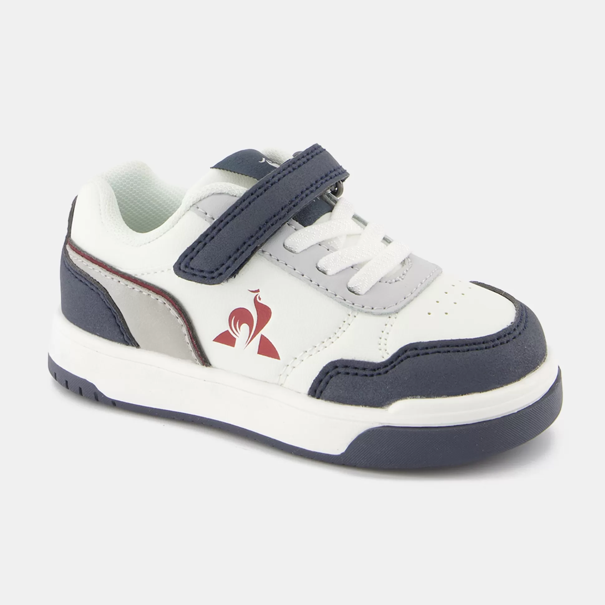 Enfant Le Coq Sportif CHAUSSURES BÉBÉ Chaussures à scratch noires COURT BREAKER bébé