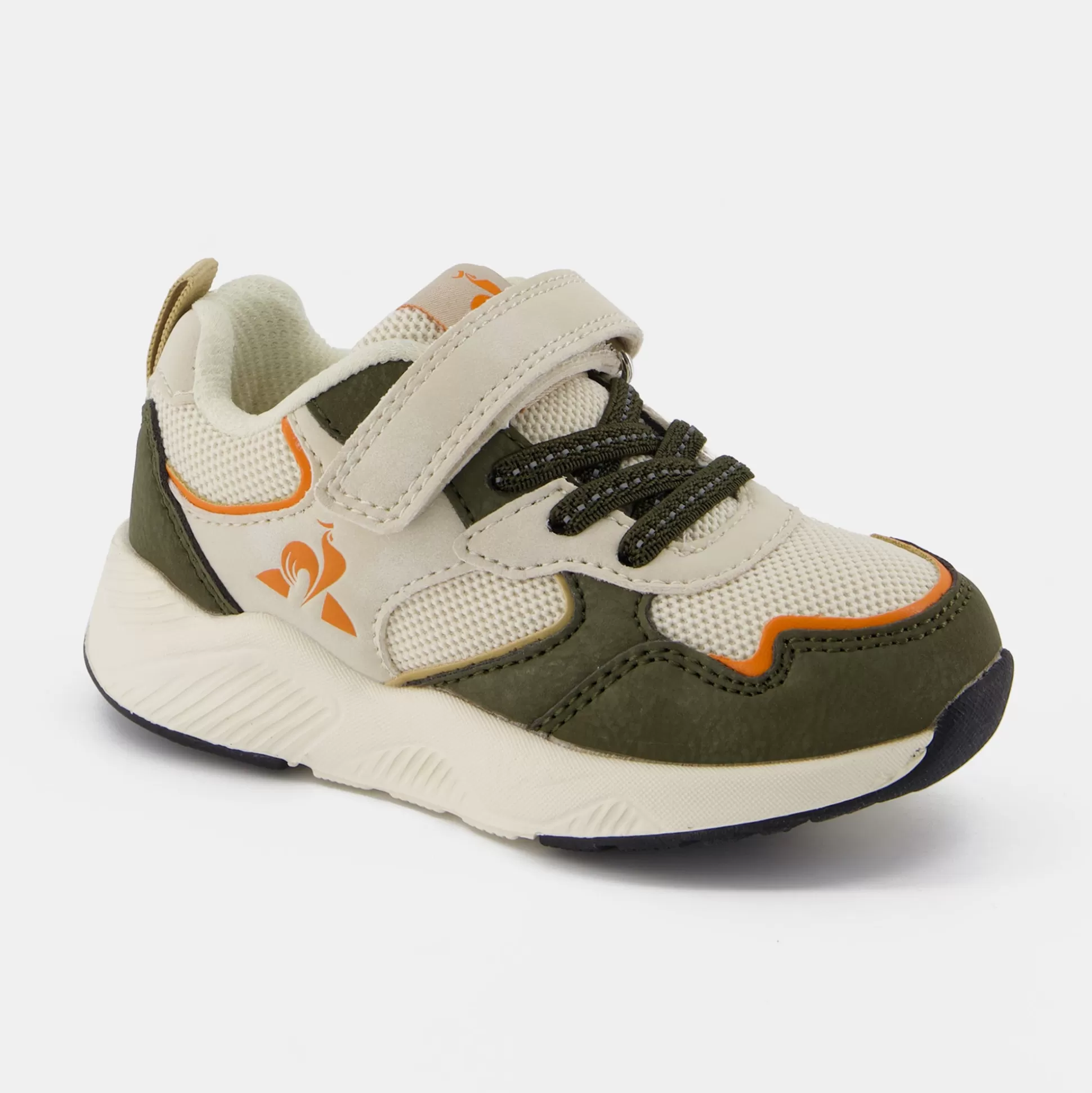 Enfant Le Coq Sportif CHAUSSURES BÉBÉ Chaussures à scratch noires RUNNER bébé