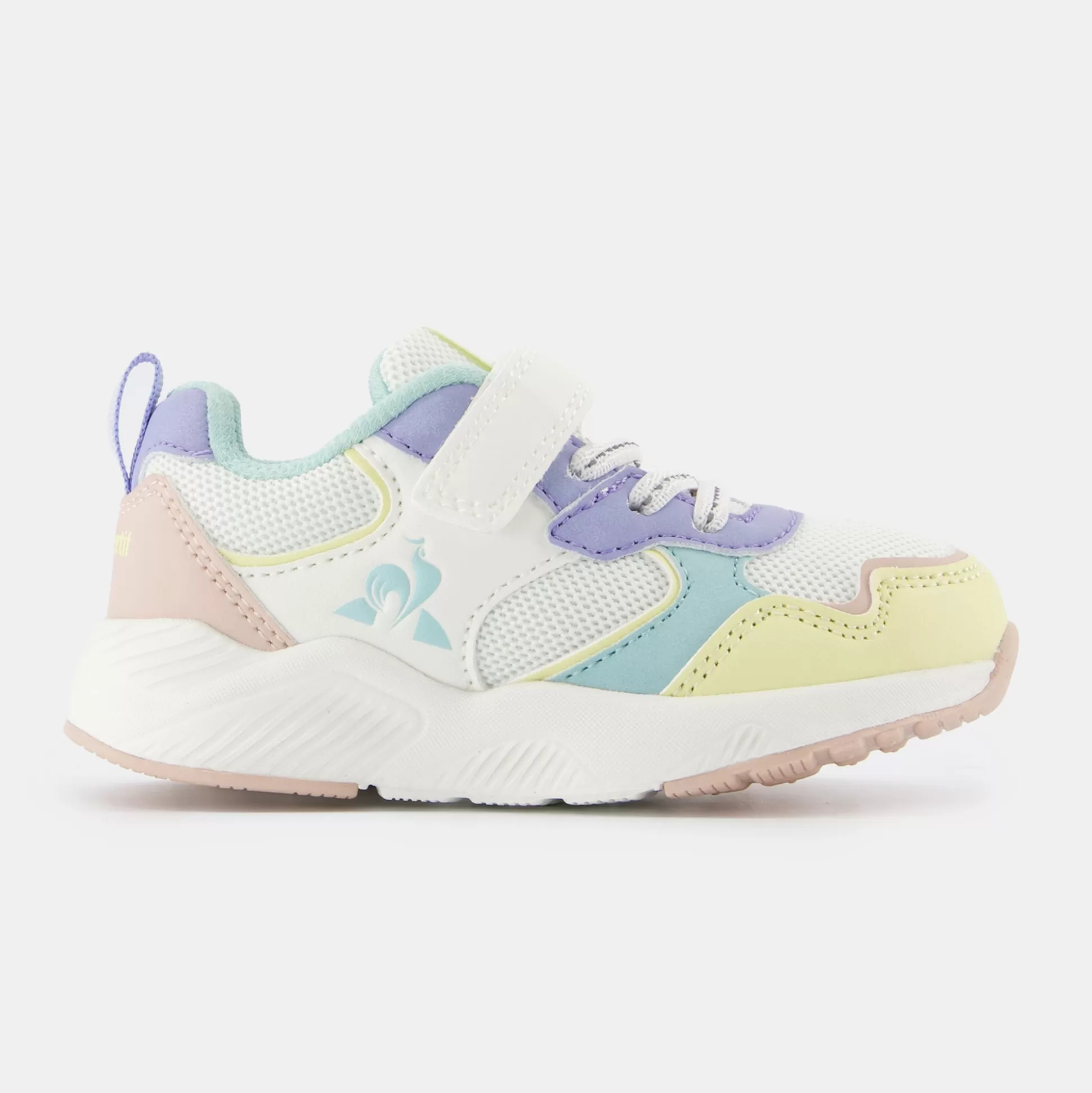 Enfant Le Coq Sportif CHAUSSURES bébé Chaussures multicolores à scratch RUNNER bébé