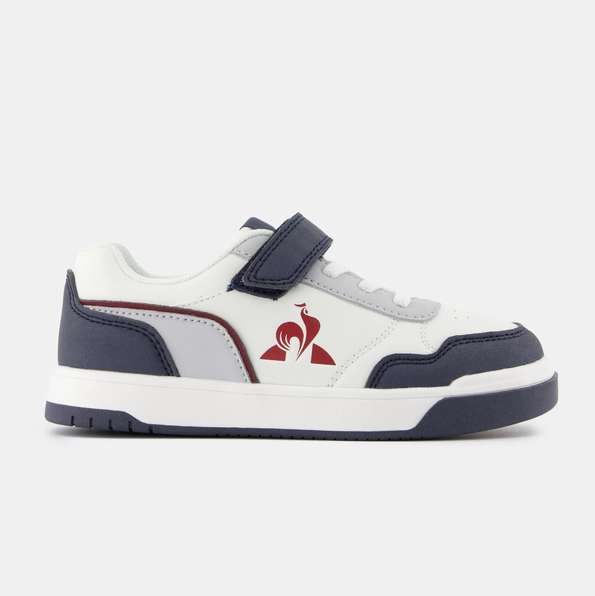 Enfant Le Coq Sportif CHAUSSURES ENFANT Chaussures à scratch noires COURT BREAKER enfant