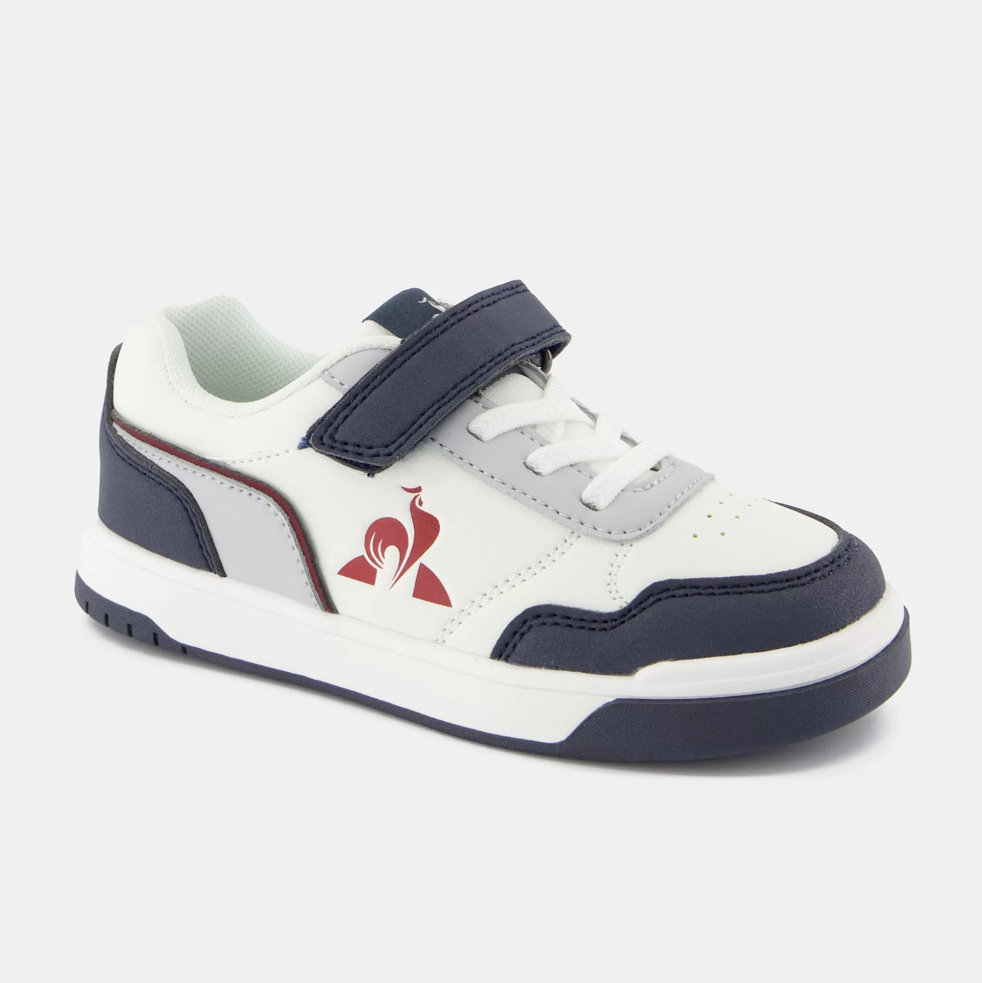 Enfant Le Coq Sportif CHAUSSURES ENFANT Chaussures à scratch noires COURT BREAKER enfant