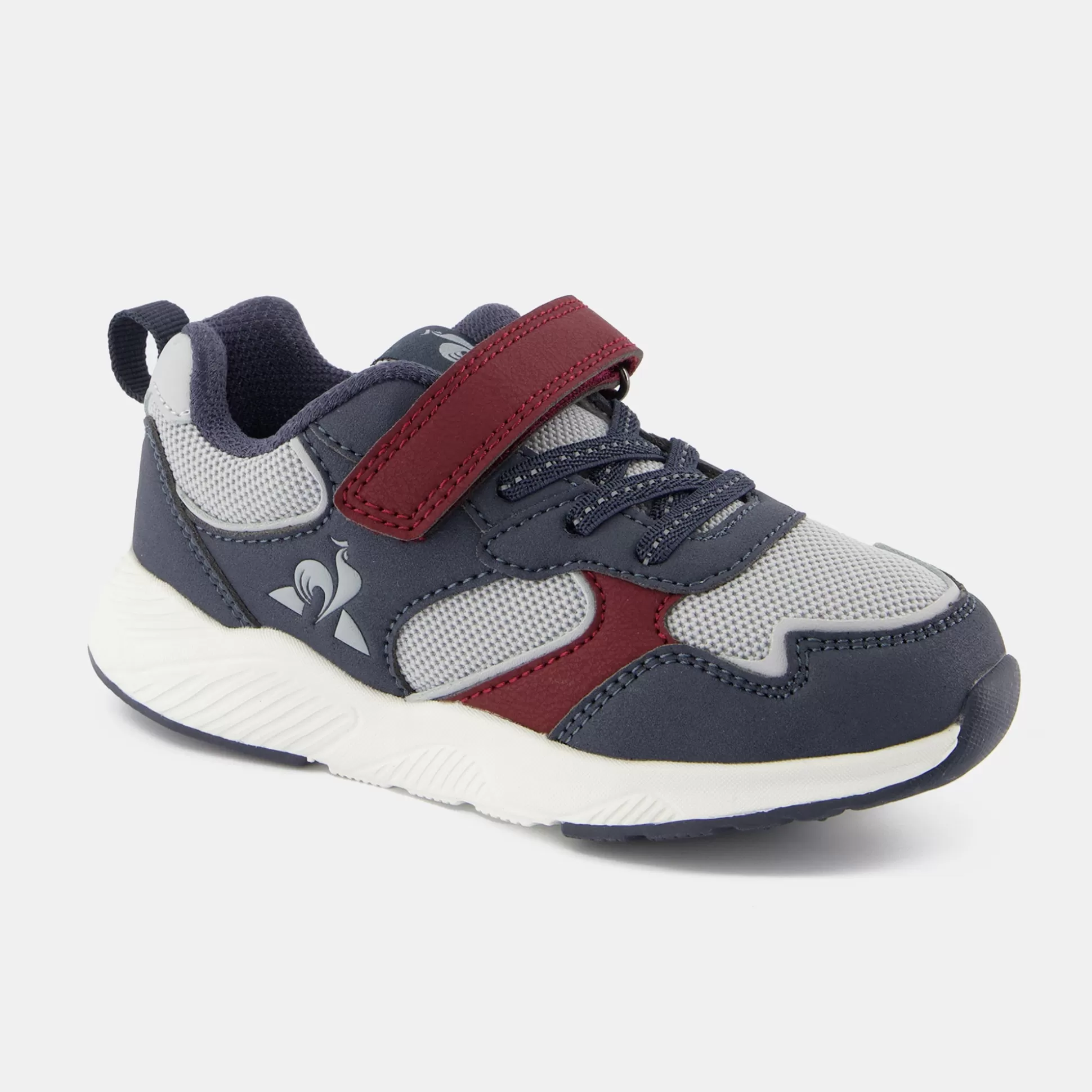 Enfant Le Coq Sportif CHAUSSURES ENFANT Chaussures à scratch noires RUNNER enfant