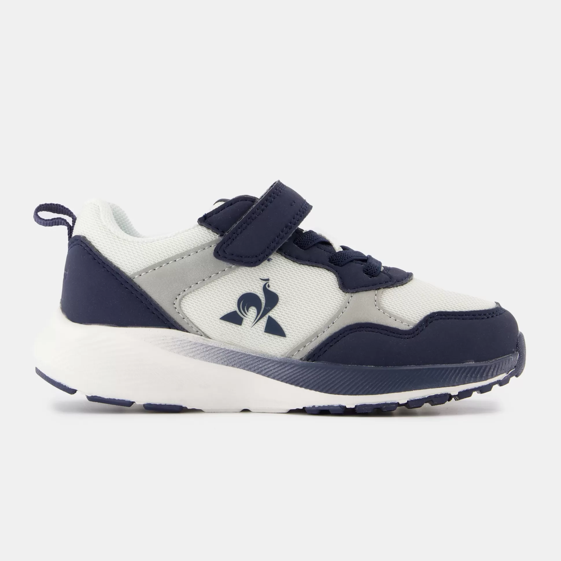 Enfant Le Coq Sportif CHAUSSURES ENFANT Chaussures à scratch rouges et bleues R500_2 Enfant