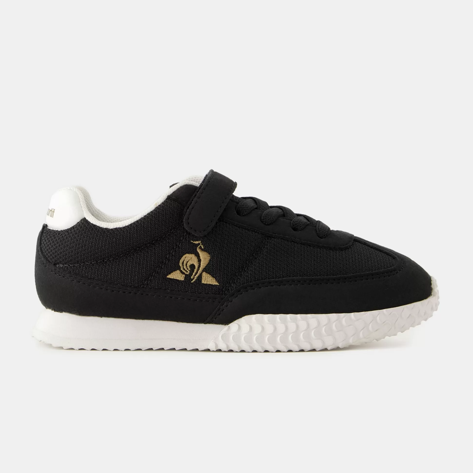 Enfant Le Coq Sportif CHAUSSURES ENFANT Chaussures noires à scratch VELOCE I enfant