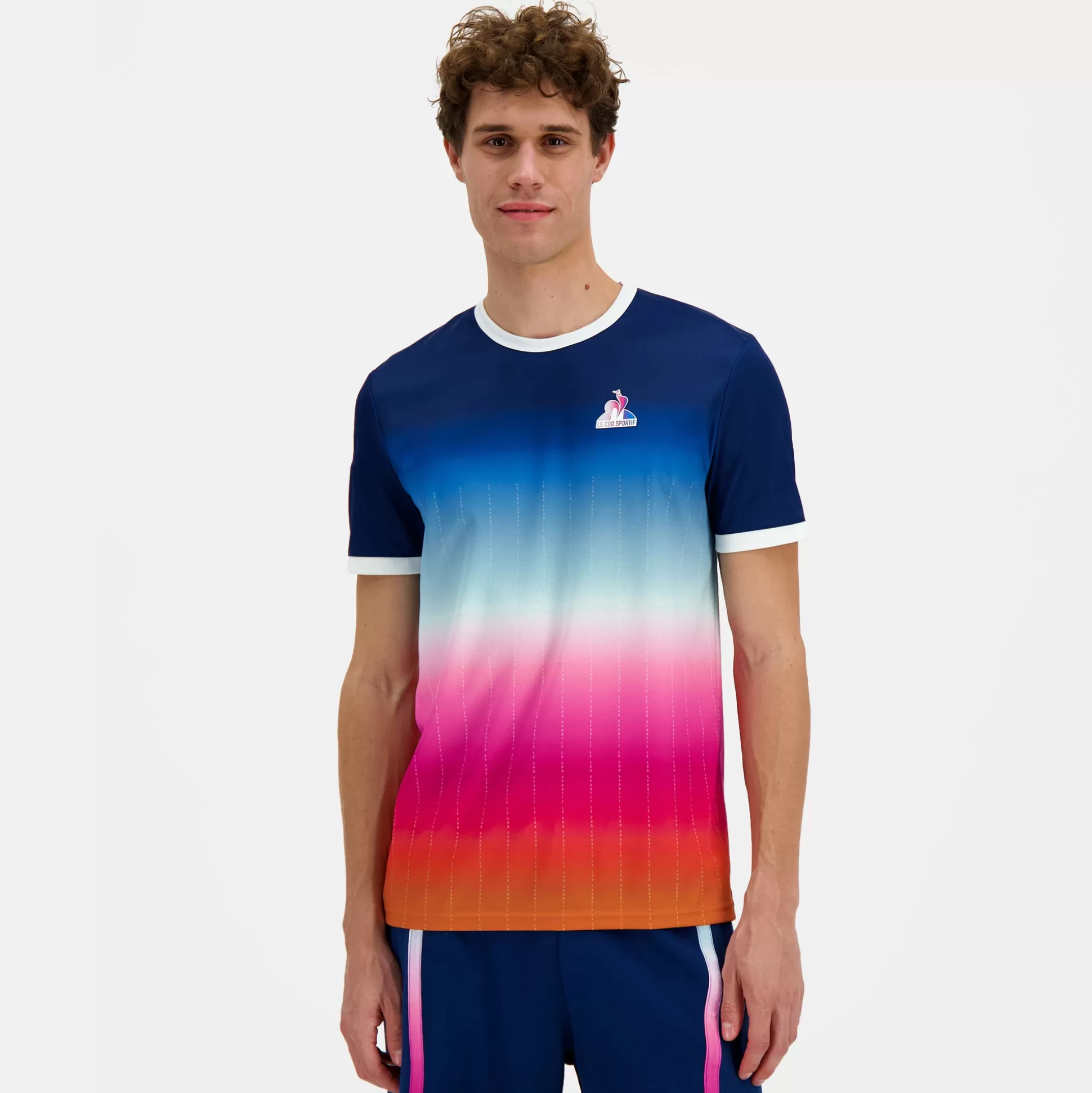 Homme Le Coq Sportif Contemporain Maillot Homme