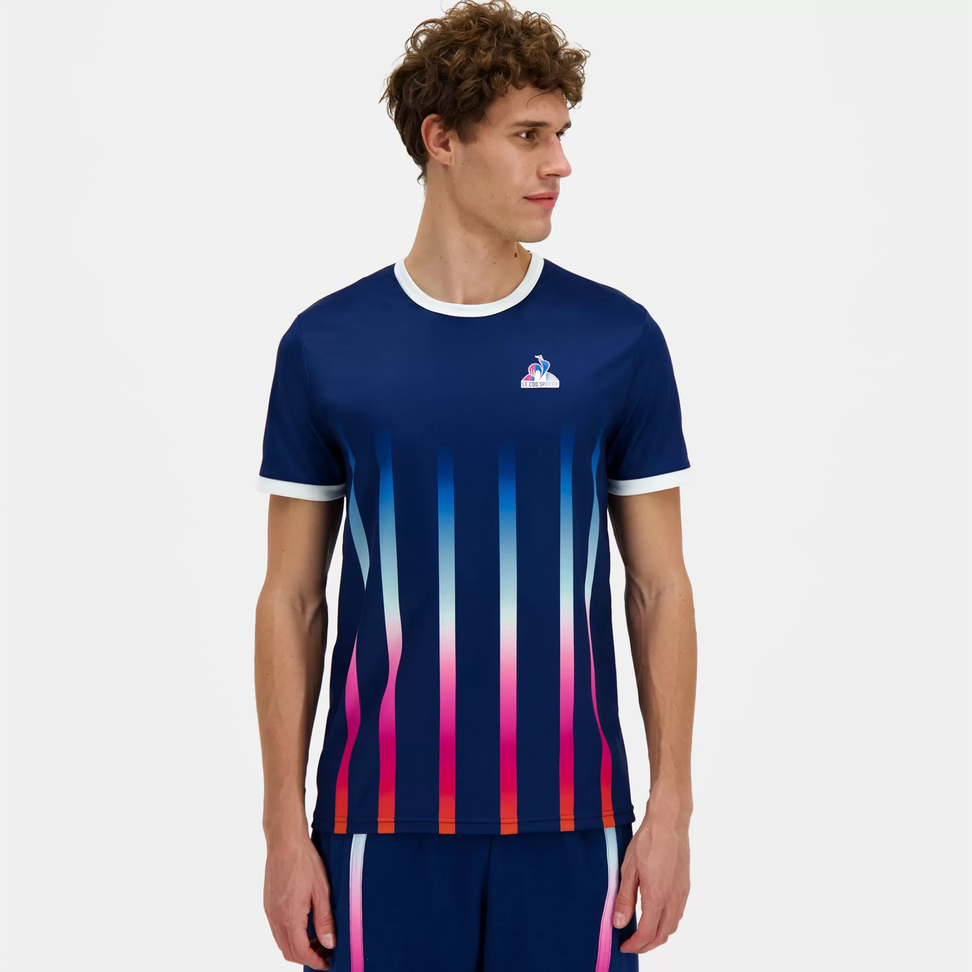 Homme Le Coq Sportif Contemporain Maillot Homme