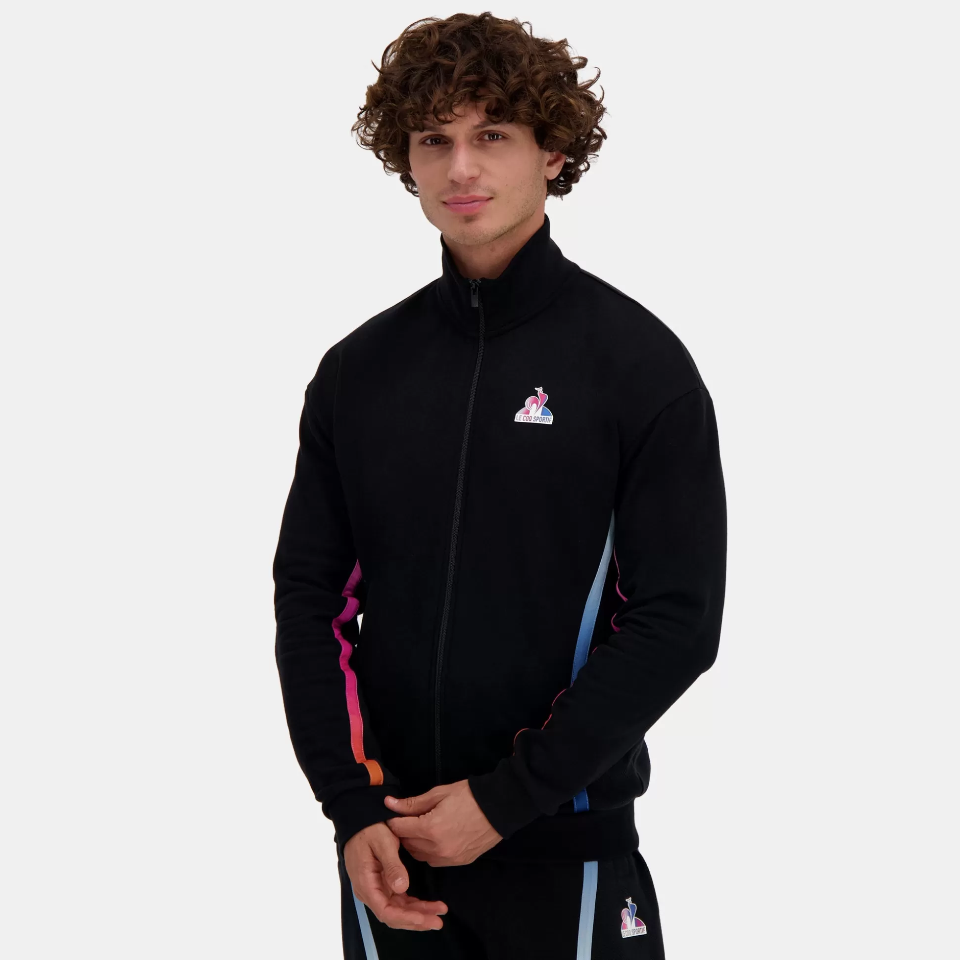 Homme Le Coq Sportif Contemporain Sweat zippé Homme