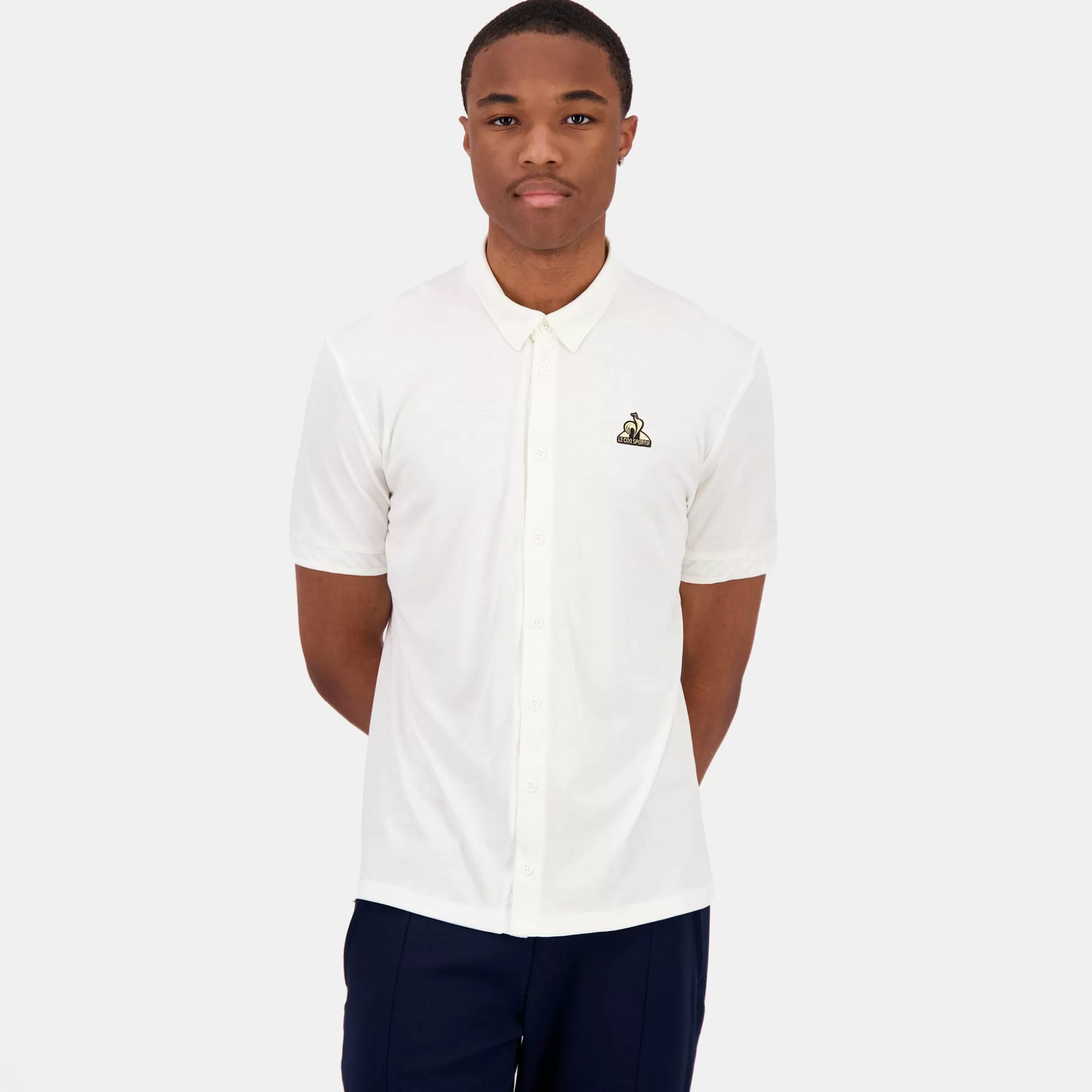 Homme Le Coq Sportif Coq d'or Chemise manches courtes Homme