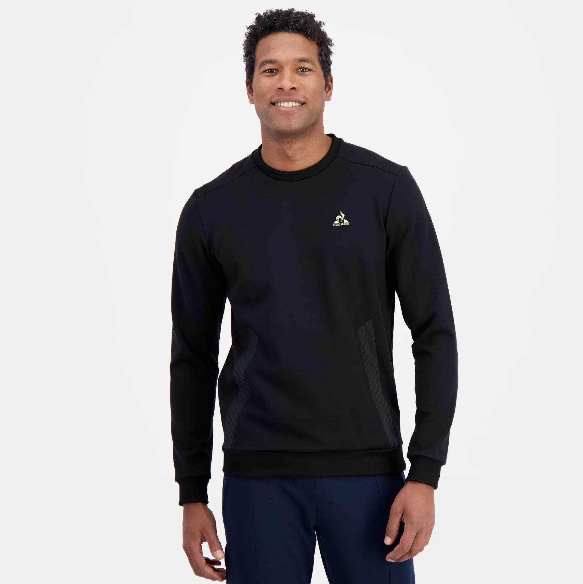 Homme Le Coq Sportif Coq d'or Sweat col rond Homme