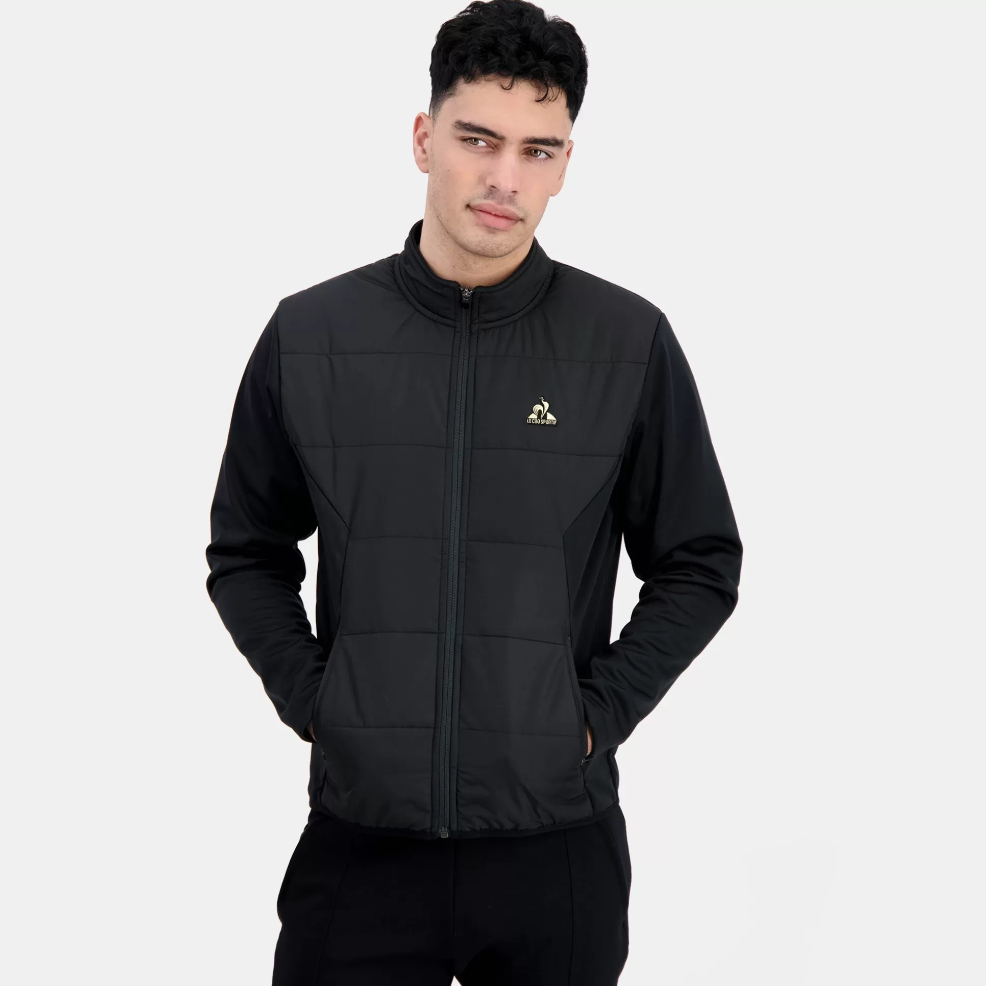 Homme Le Coq Sportif Coq d'or Sweat zippé Homme