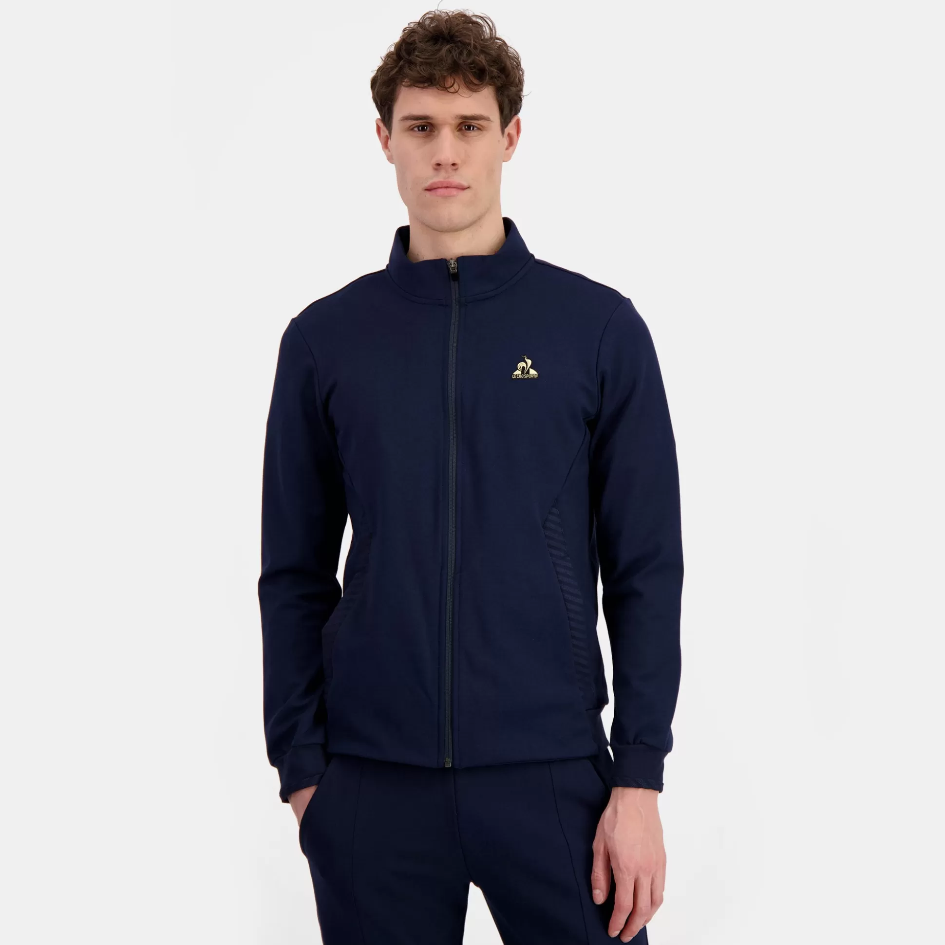 Homme Le Coq Sportif Coq d'or Sweat zippé Homme