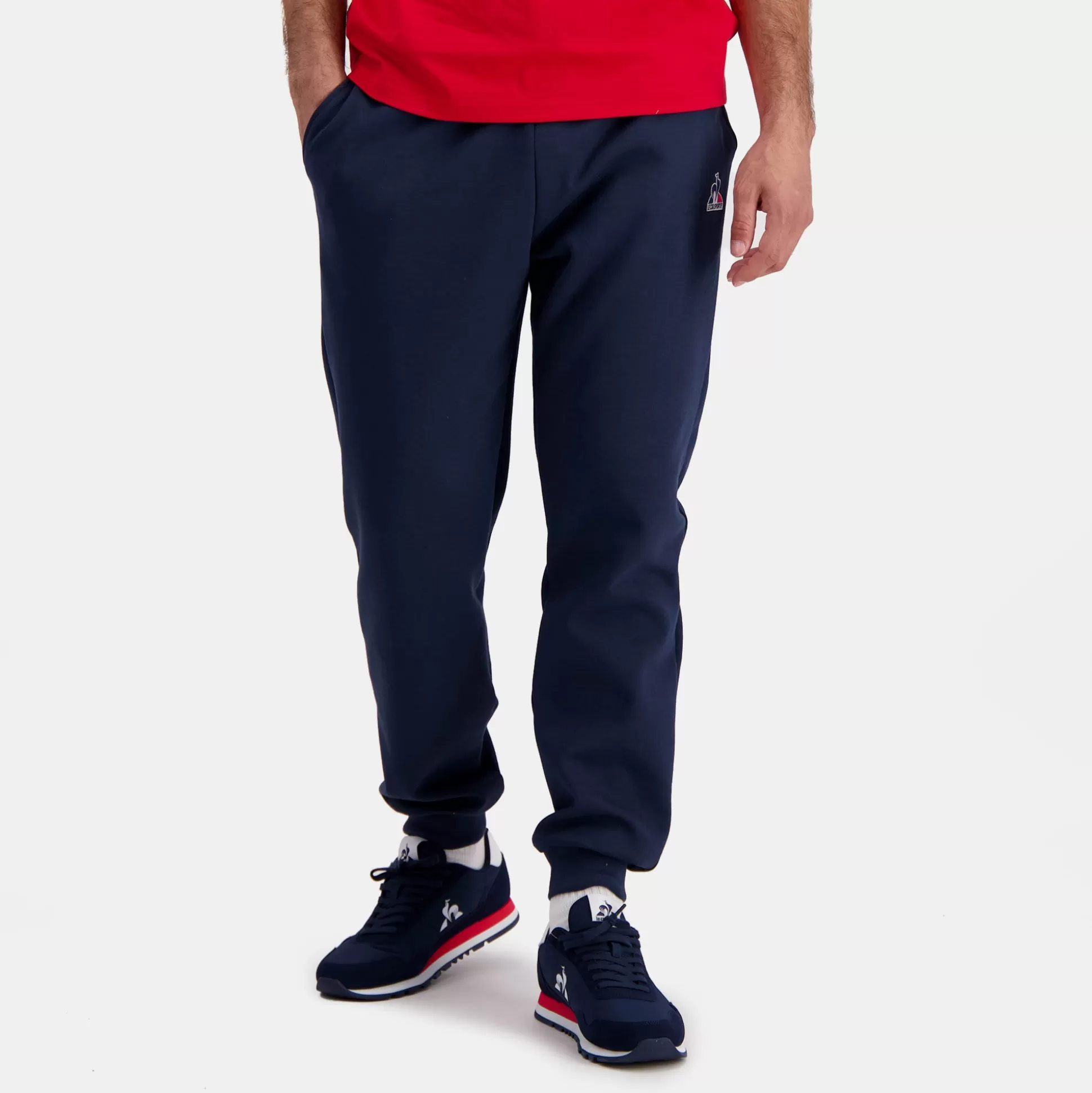 Homme Le Coq Sportif Essentiels Pantalon bleu marine Homme