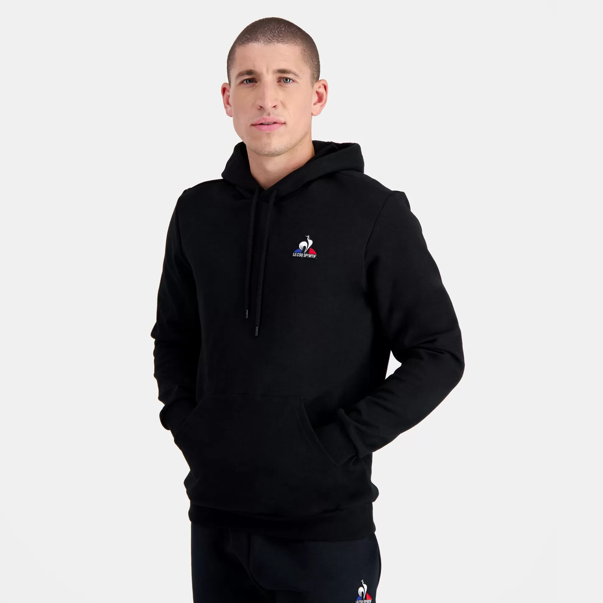 Homme Le Coq Sportif Essentiels Sweat à capuche Homme