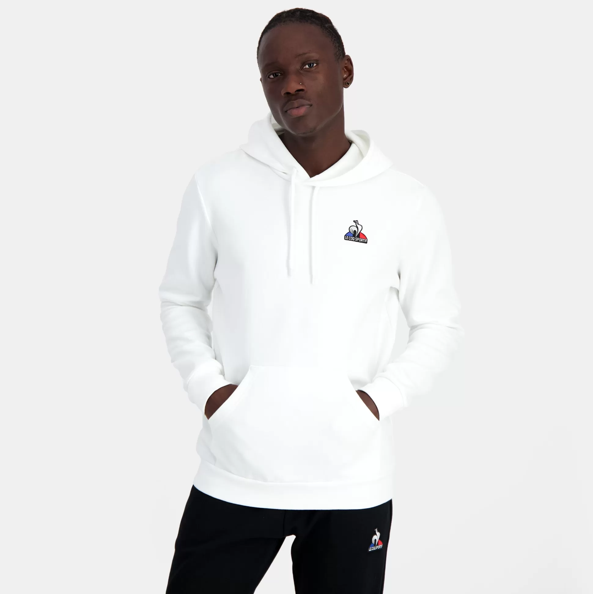 Homme Le Coq Sportif Essentiels Sweat à capuche Homme