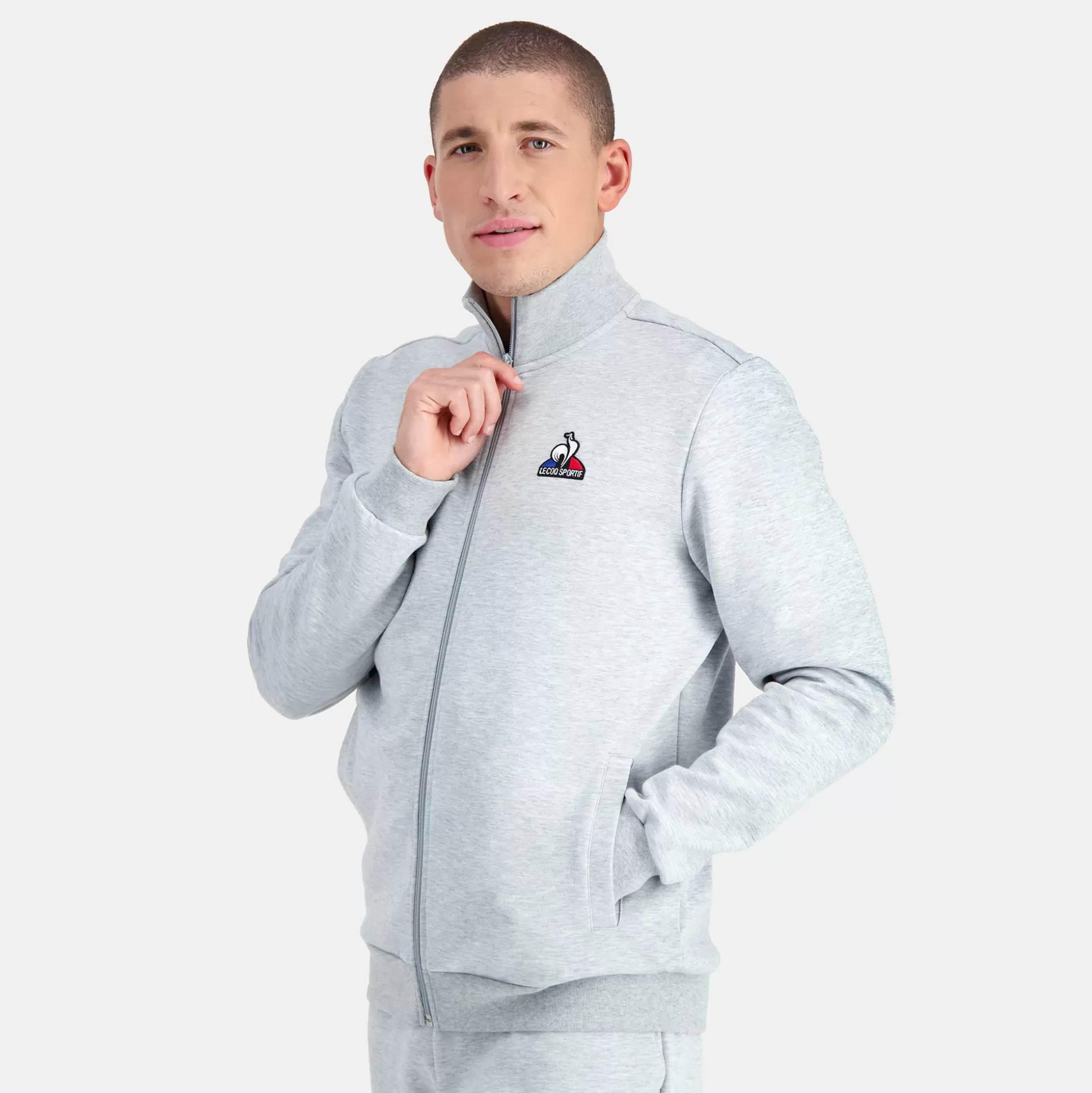 Homme Le Coq Sportif Essentiels Sweat zippé Homme