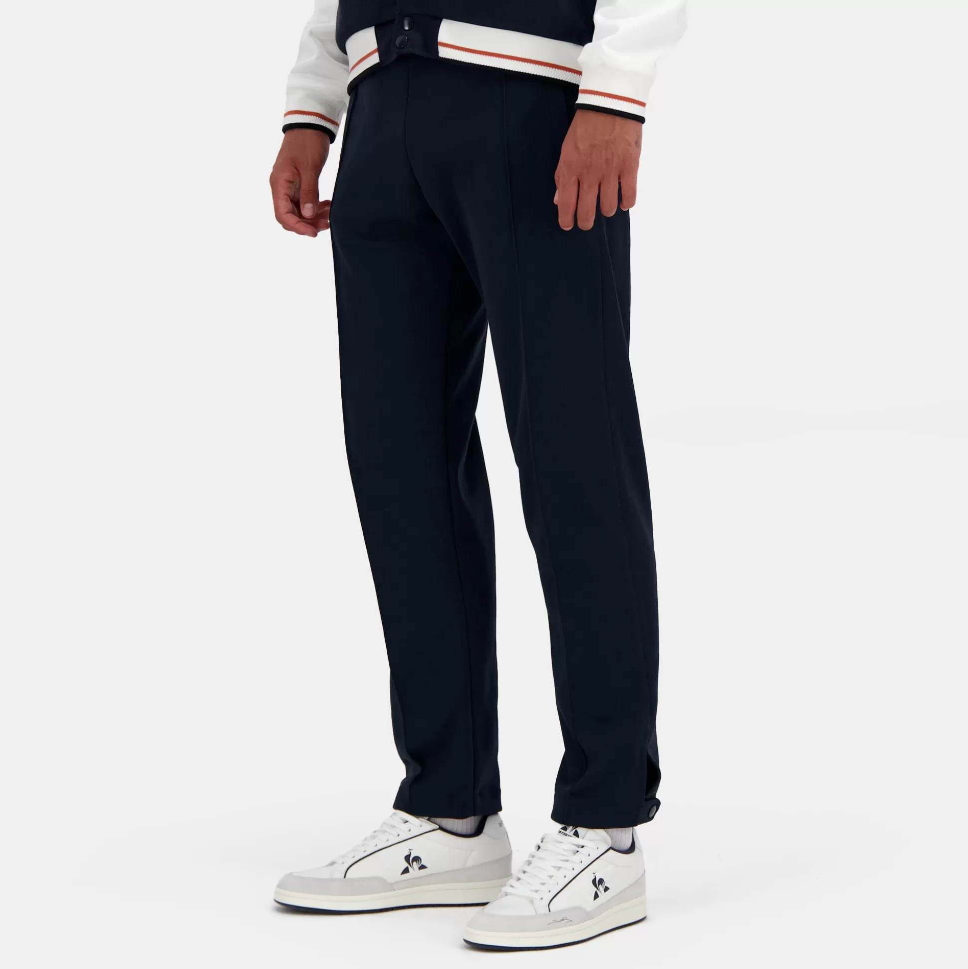 Homme Le Coq Sportif Héritage Pantalon Fit Straight Bleu foncé Homme