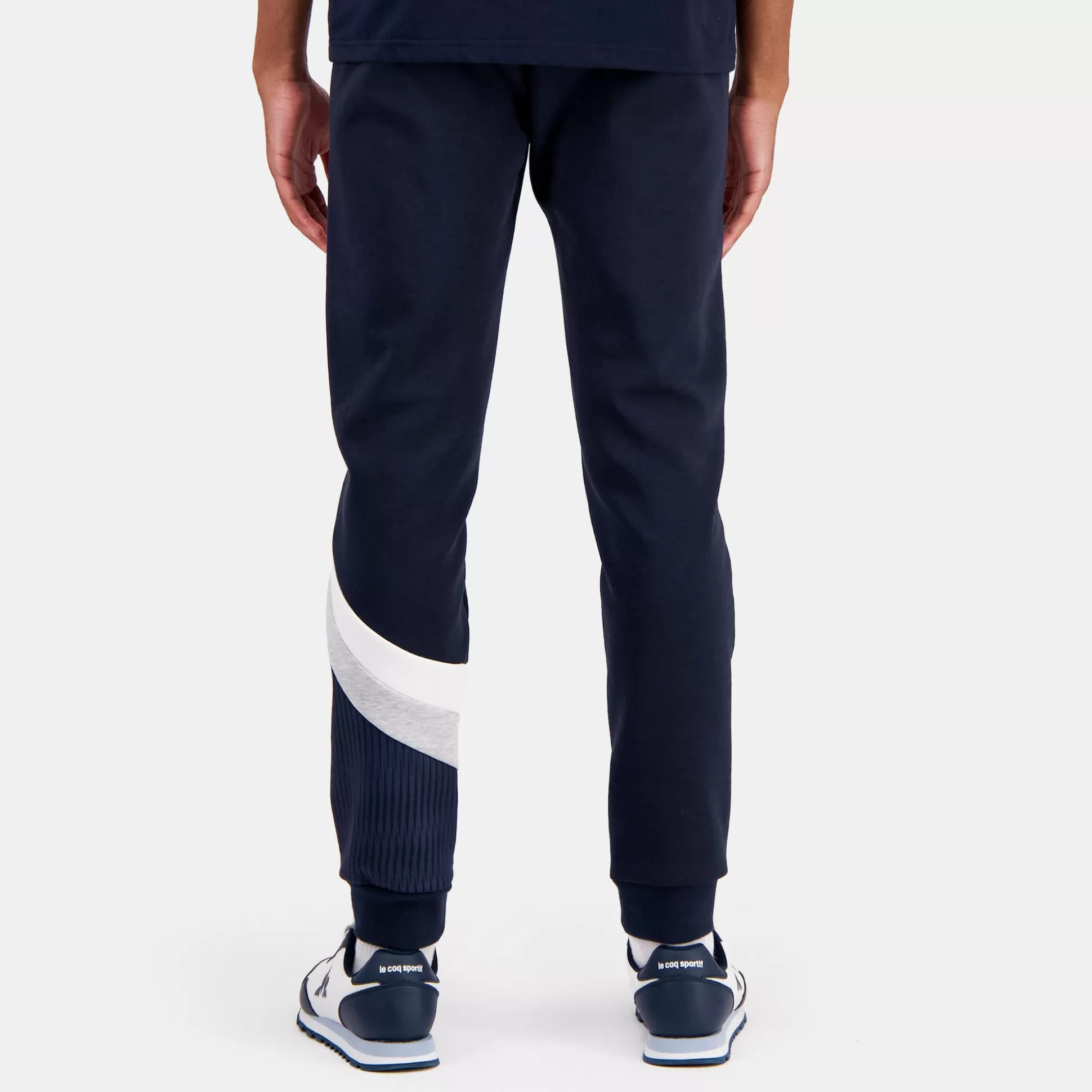 Homme Le Coq Sportif Héritage Pantalon Slim Bleu marine Homme