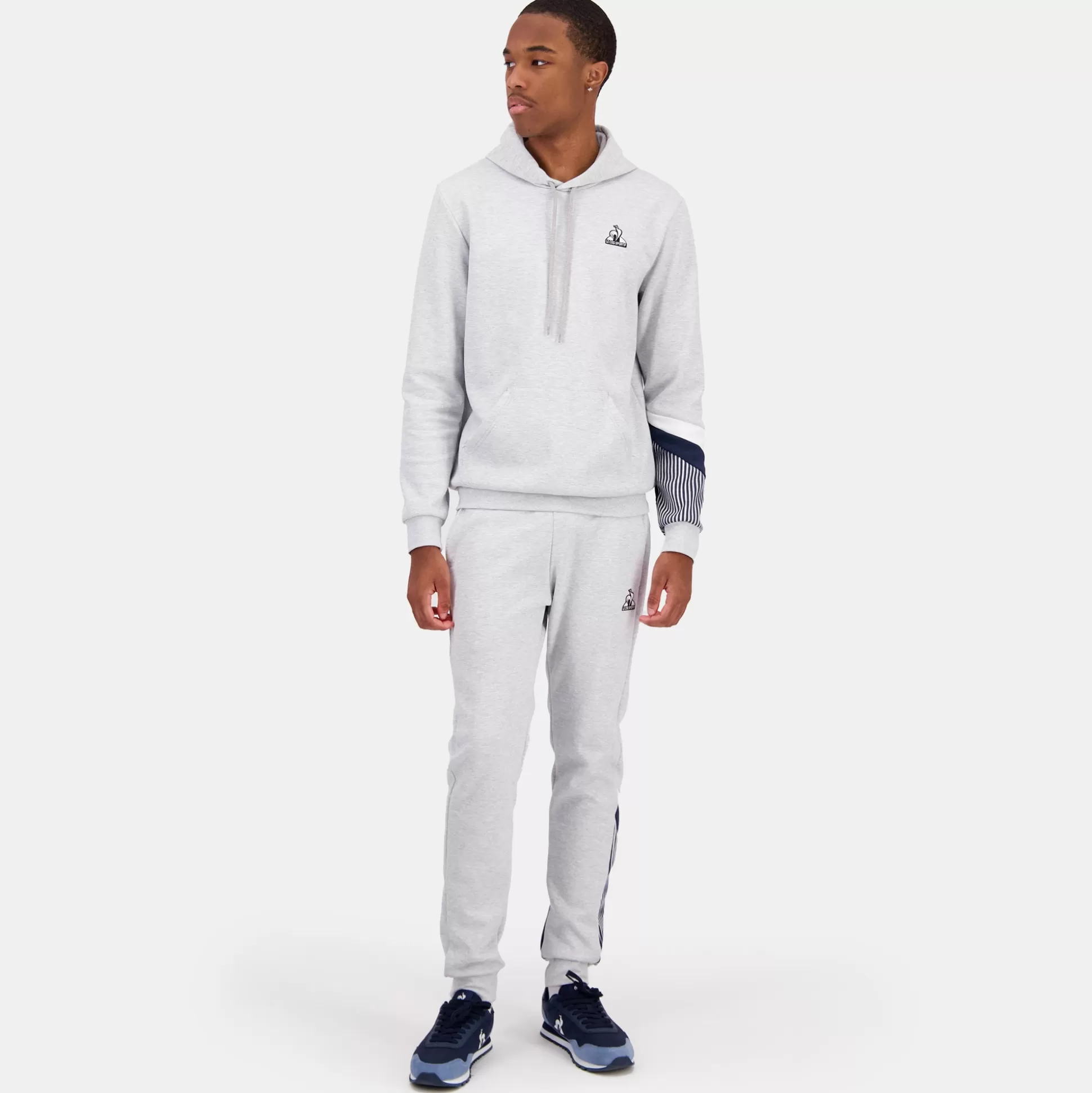 Homme Le Coq Sportif Héritage Sweat à capuche Homme