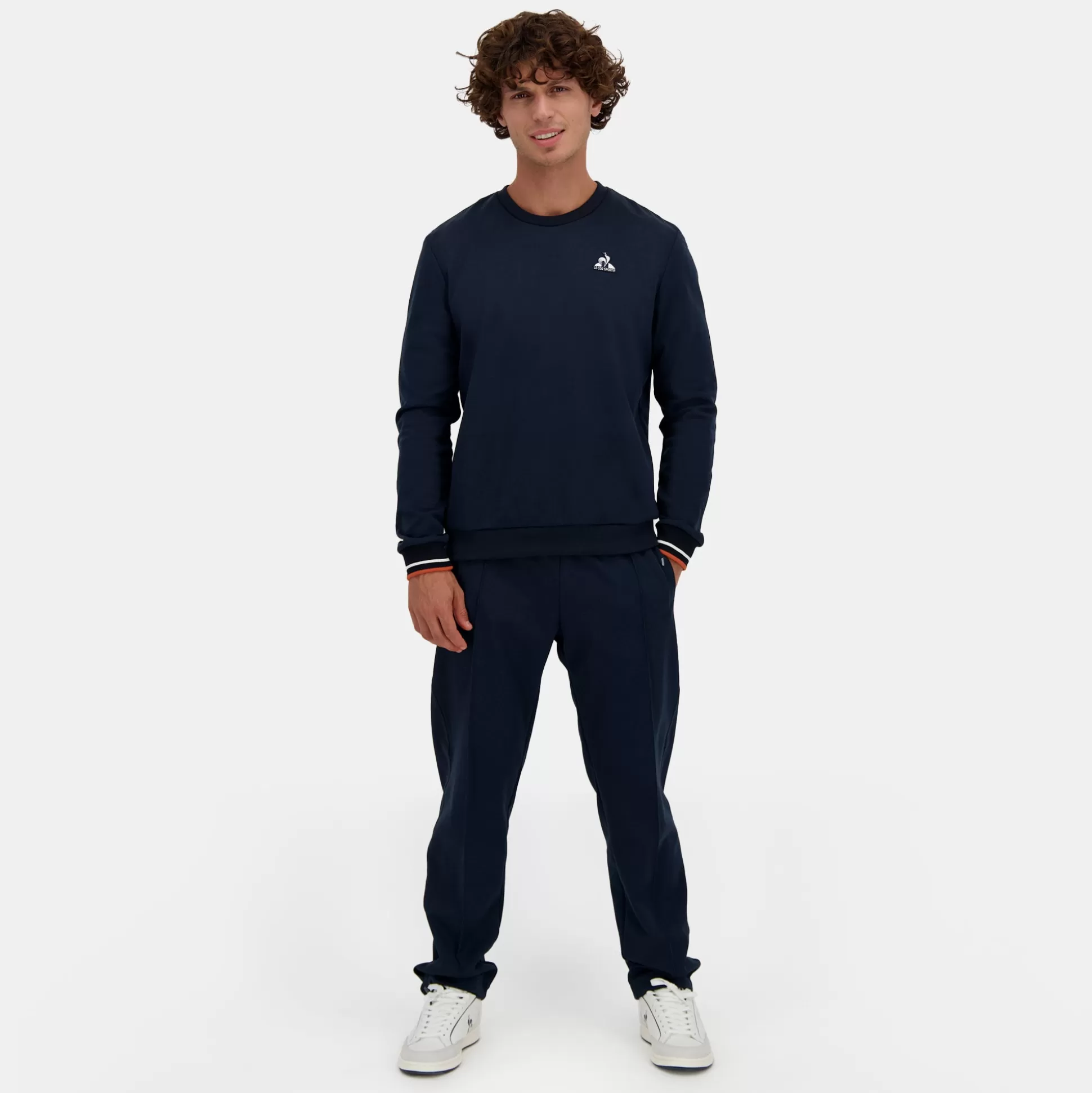 Homme Le Coq Sportif Héritage Sweat col rond Homme