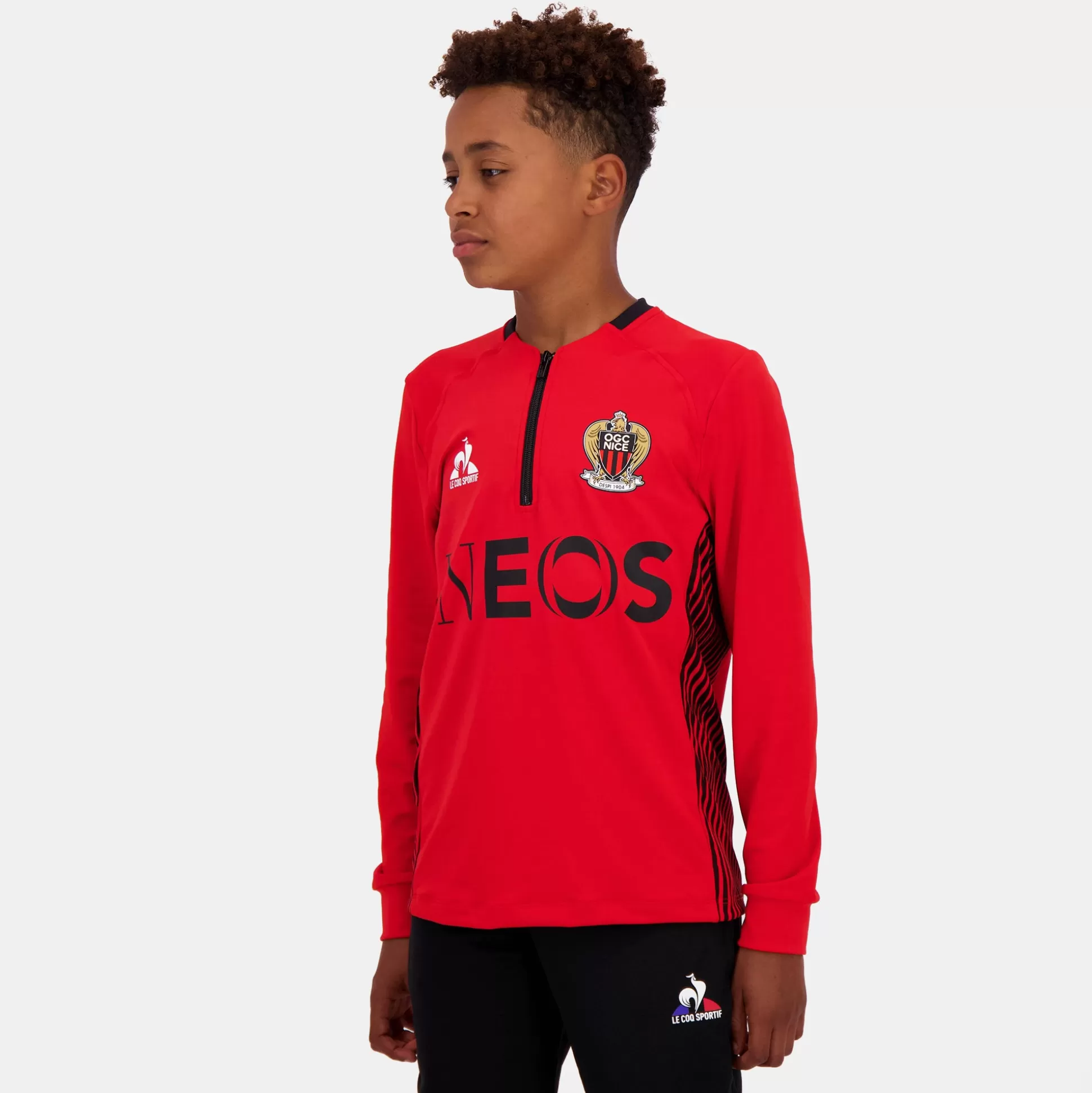 Enfant Le Coq Sportif OGC Nice - Tenue d'entrainement Sweat Enfant