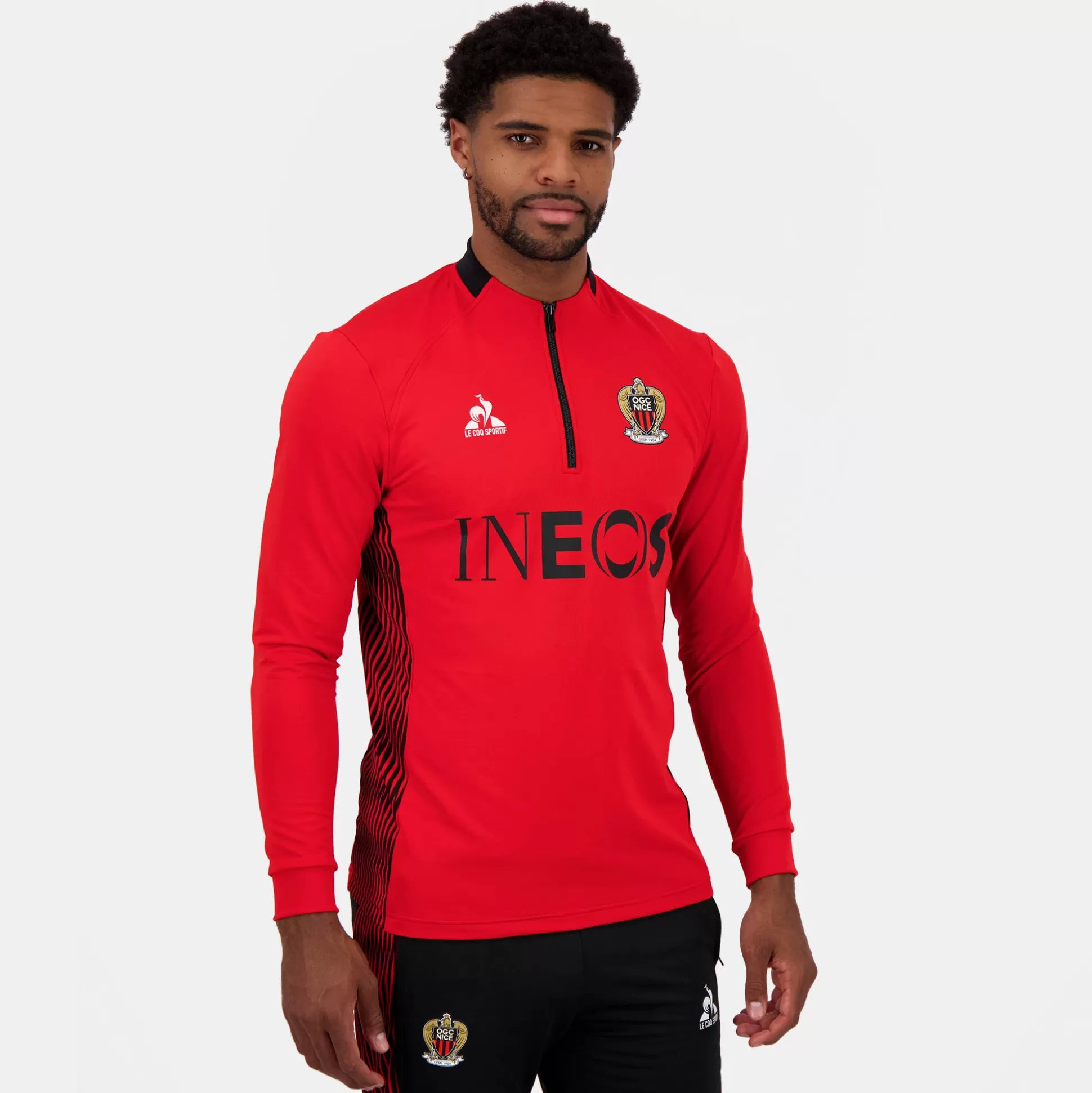 Homme Le Coq Sportif OGC Nice - Tenue d'entrainement Sweat Unisexe