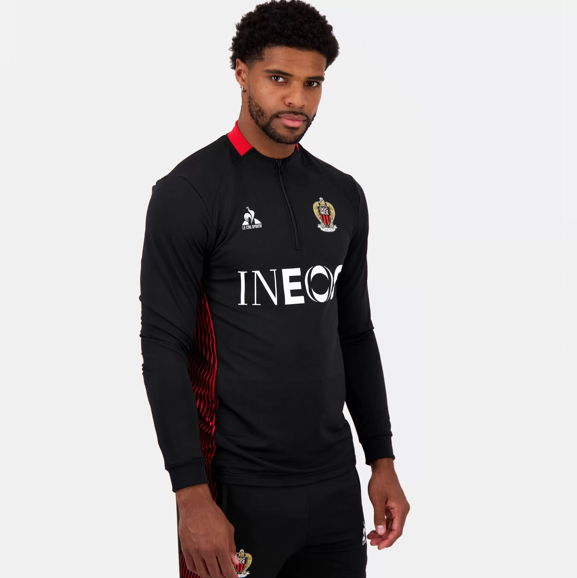 Homme Le Coq Sportif OGC Nice - Tenue d'entrainement Sweat Unisexe