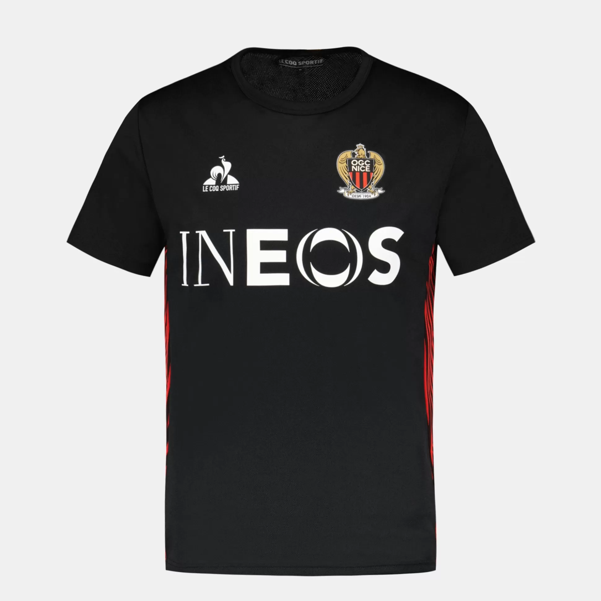 Homme Le Coq Sportif OGC Nice - Tenue d'entrainement T-shirt Unisexe