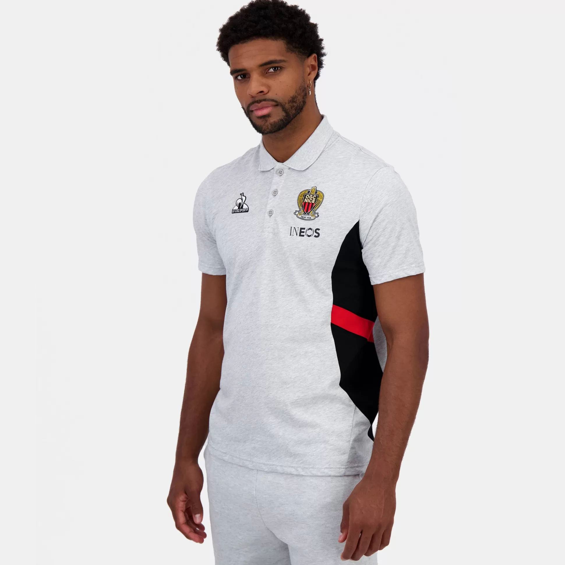 Homme Le Coq Sportif OGC Nice Polo Unisexe