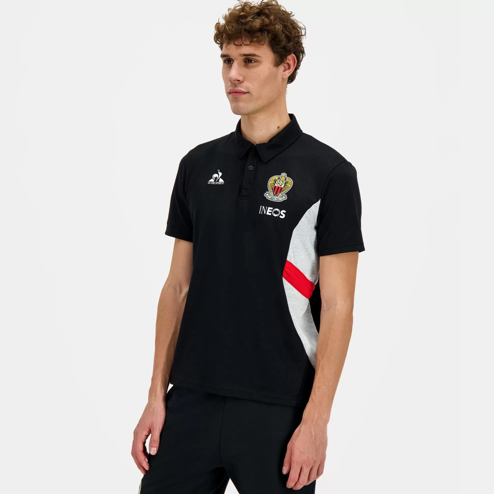 Homme Le Coq Sportif OGC Nice Polo Unisexe