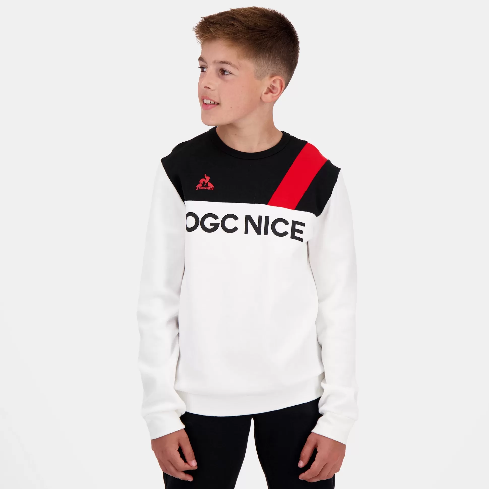 Enfant Le Coq Sportif OGC Nice Sweat à capuche Enfant