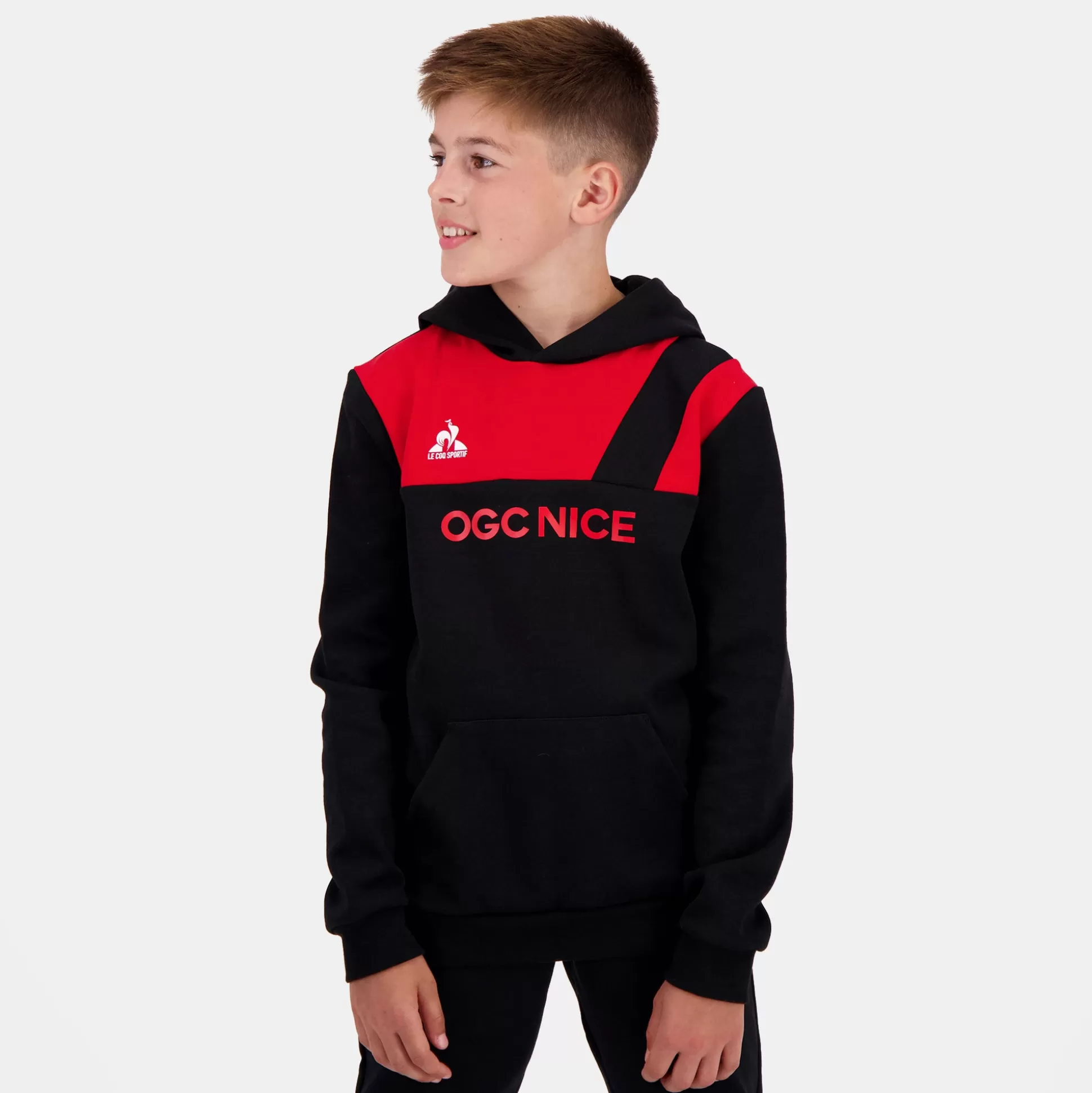 Enfant Le Coq Sportif OGC Nice Sweat à capuche Enfant