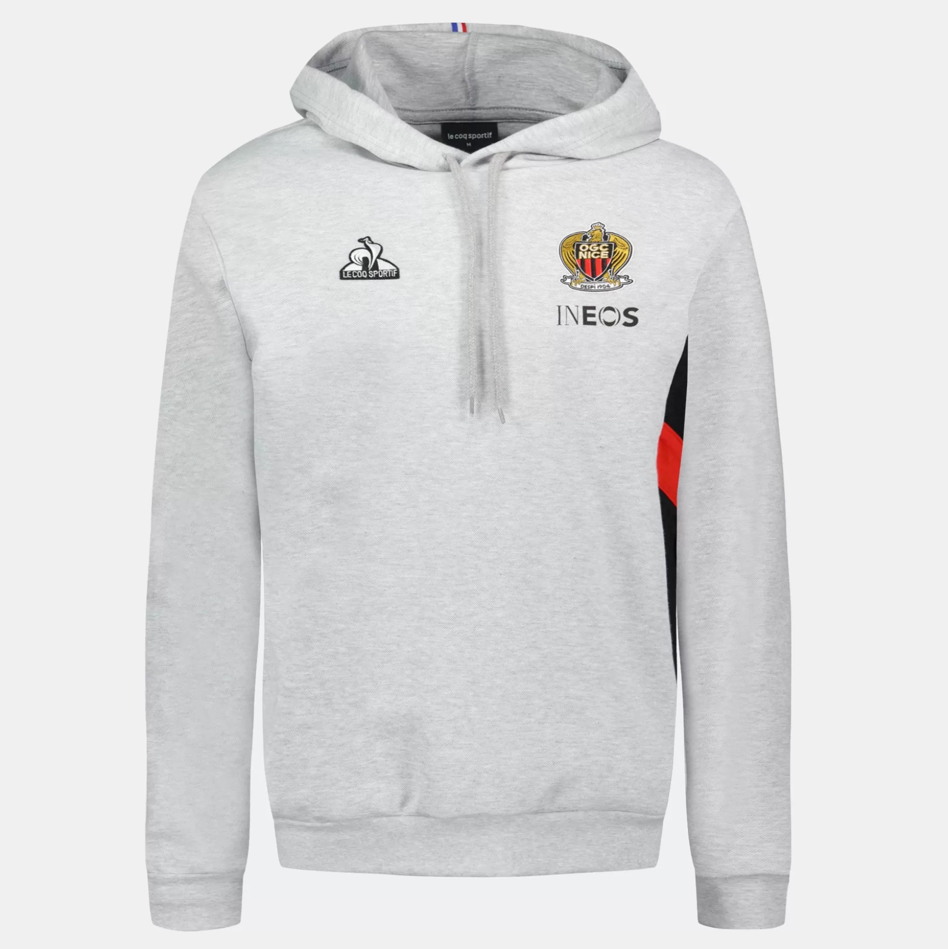 Homme Le Coq Sportif OGC Nice Sweat à capuche Unisexe