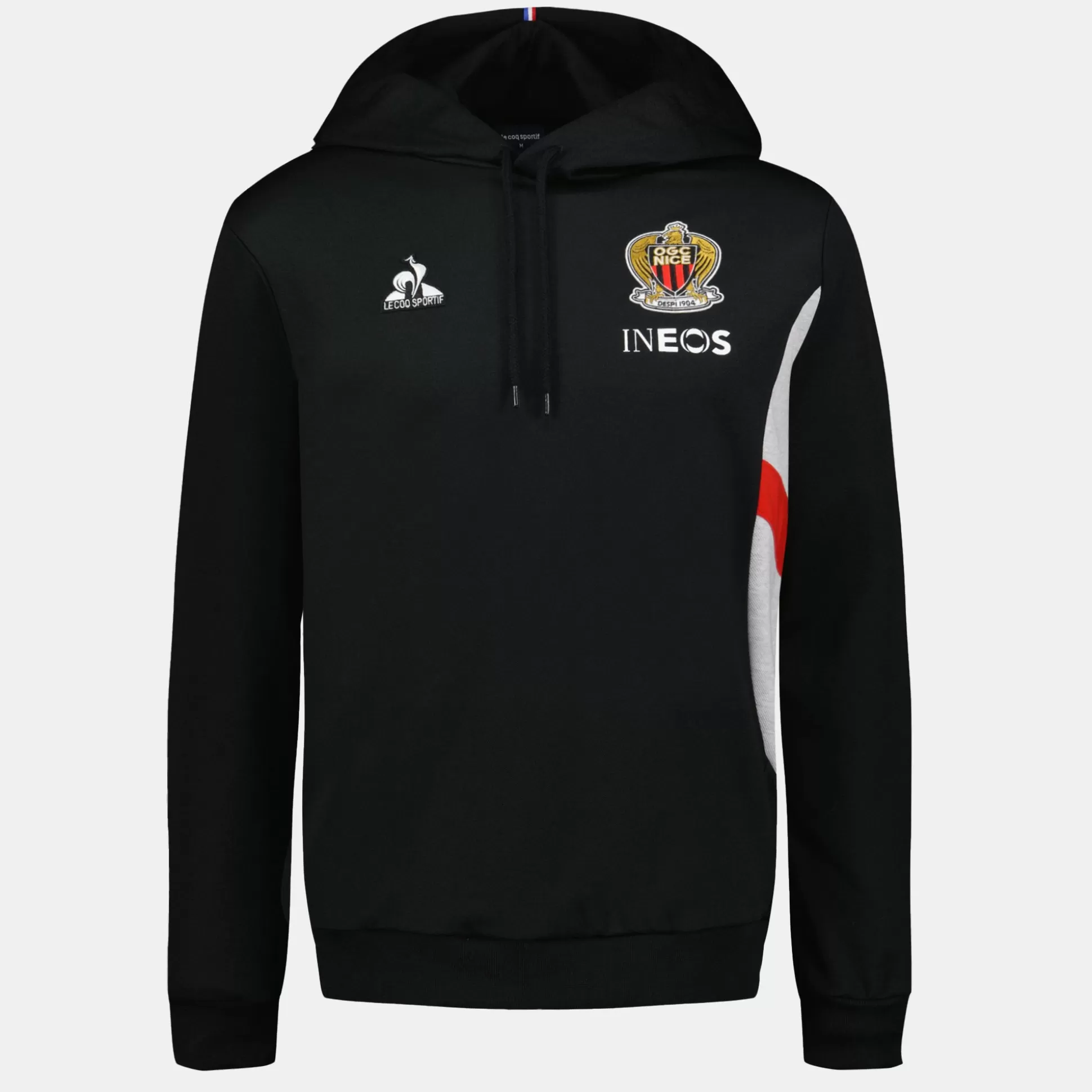 Homme Le Coq Sportif OGC Nice Sweat à capuche Unisexe