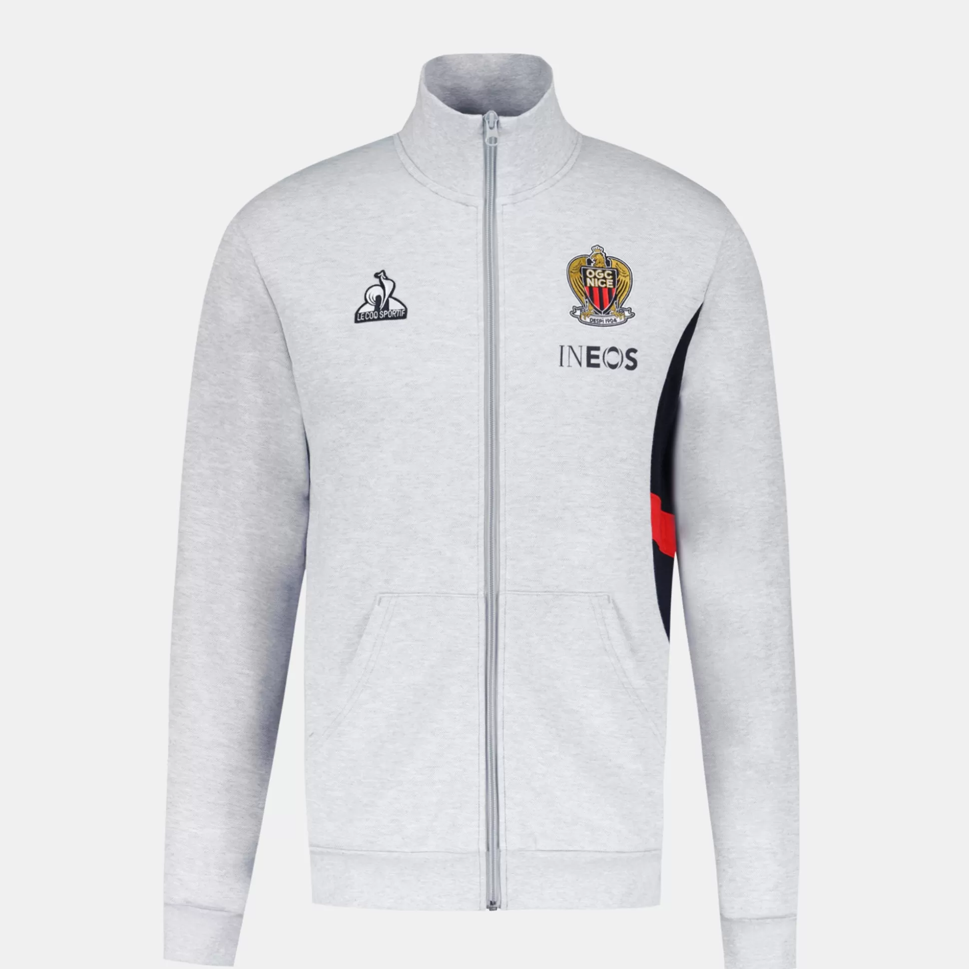 Homme Le Coq Sportif OGC Nice Sweat zippé Unisexe