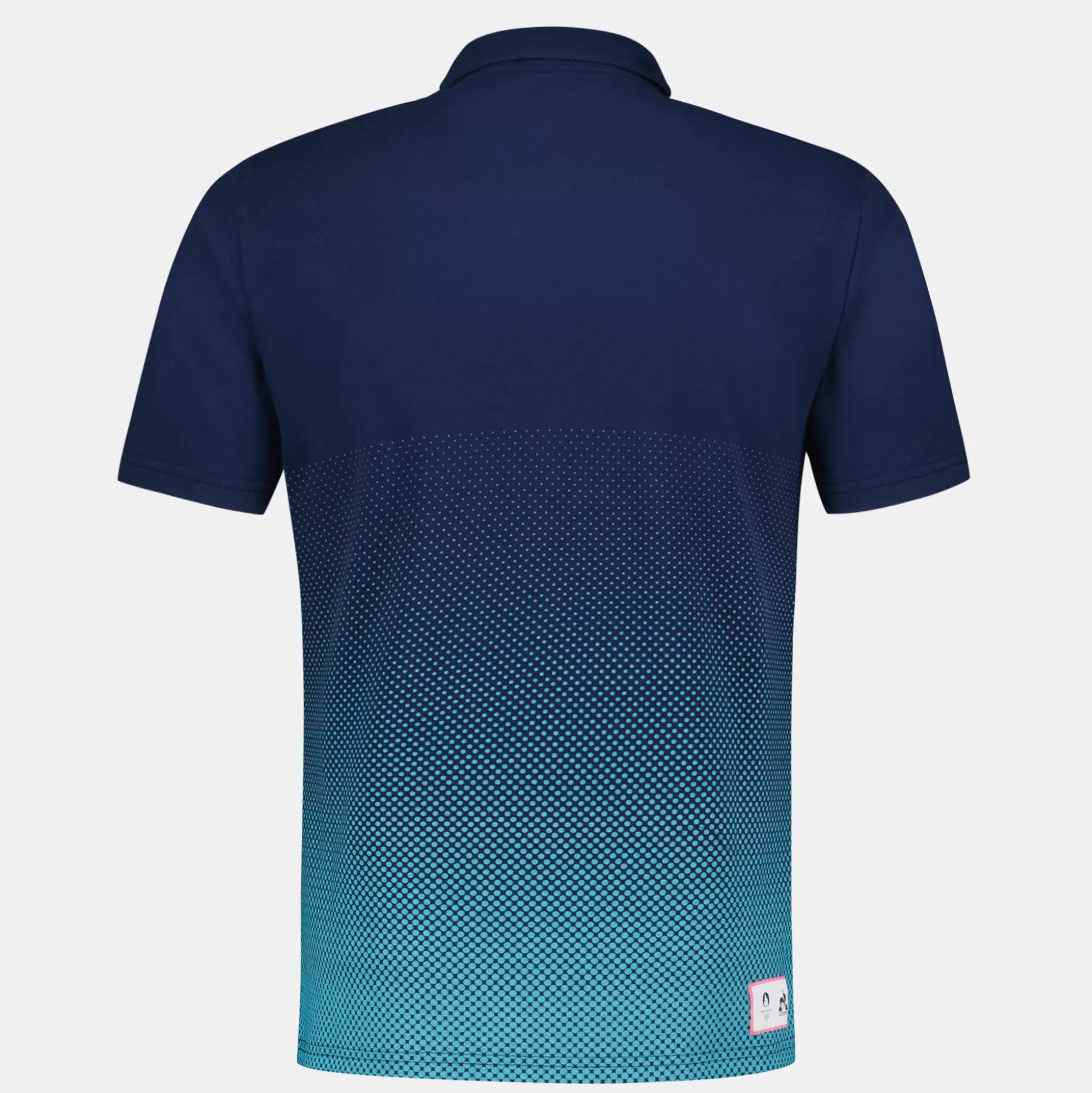 Homme Le Coq Sportif PARIS 2024 | Polo bleu en dégradé Homme