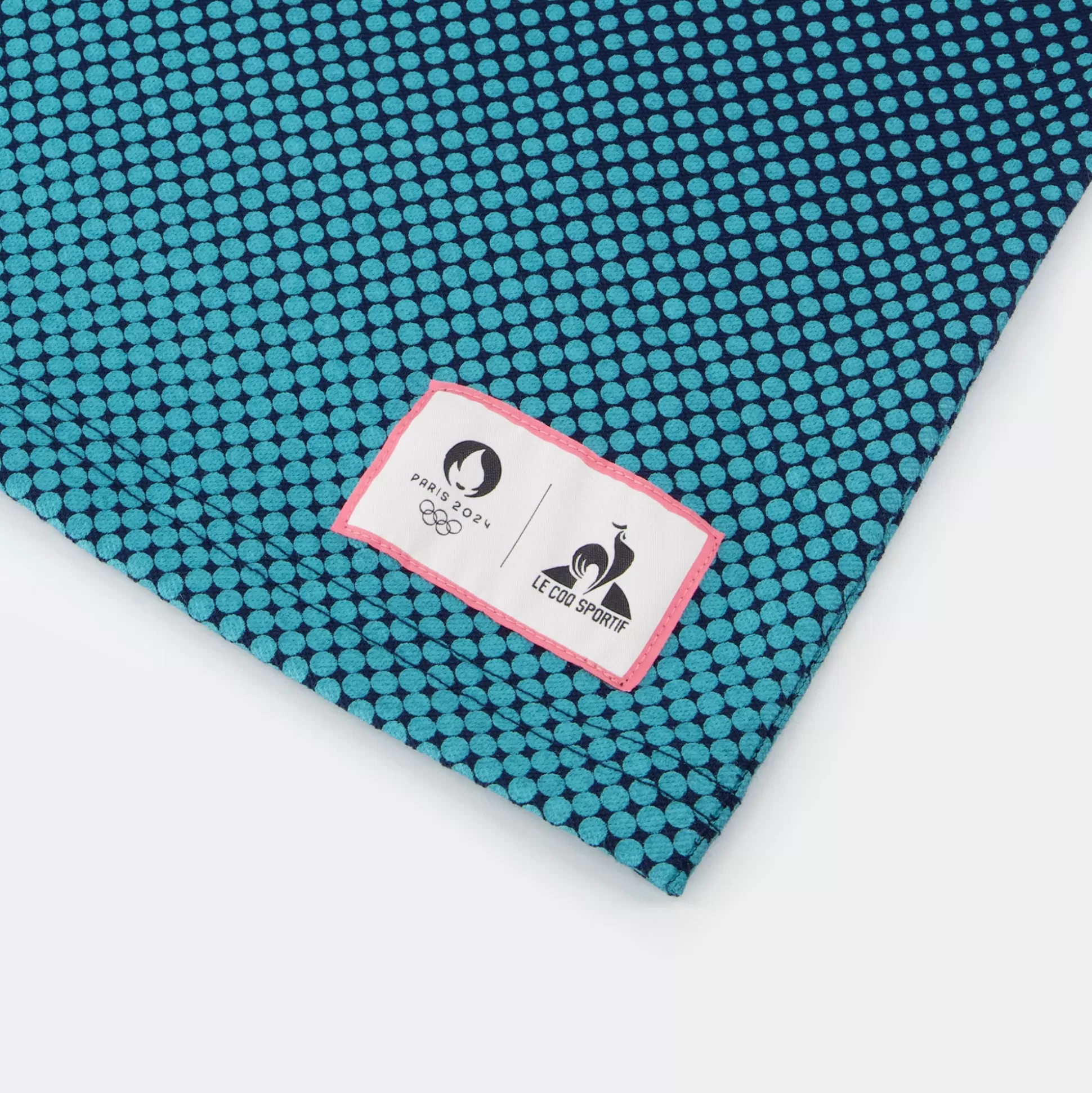Homme Le Coq Sportif PARIS 2024 | Polo bleu en dégradé Homme
