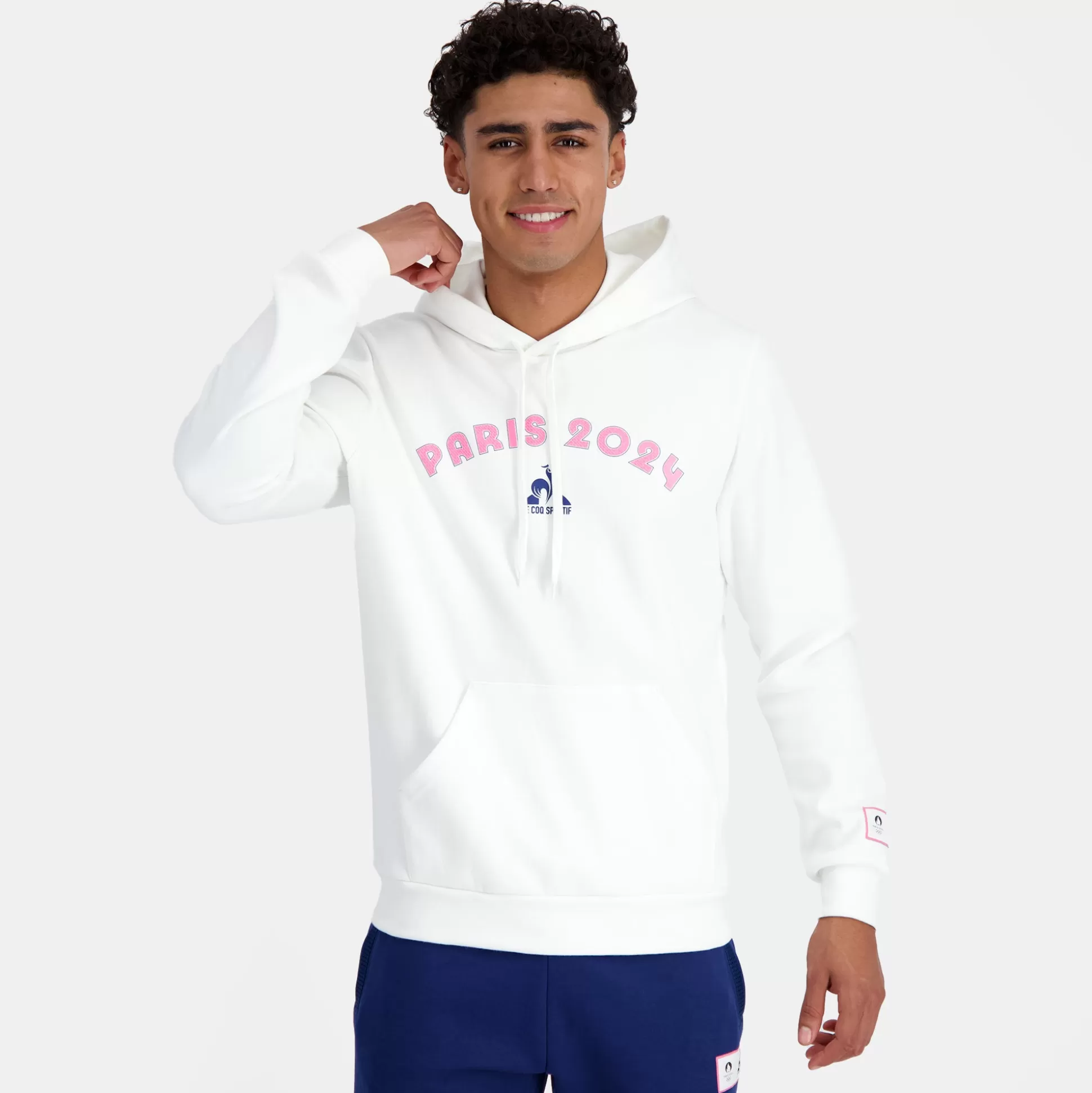 Homme Le Coq Sportif Paris 2024 | Sweat à capuche Homme