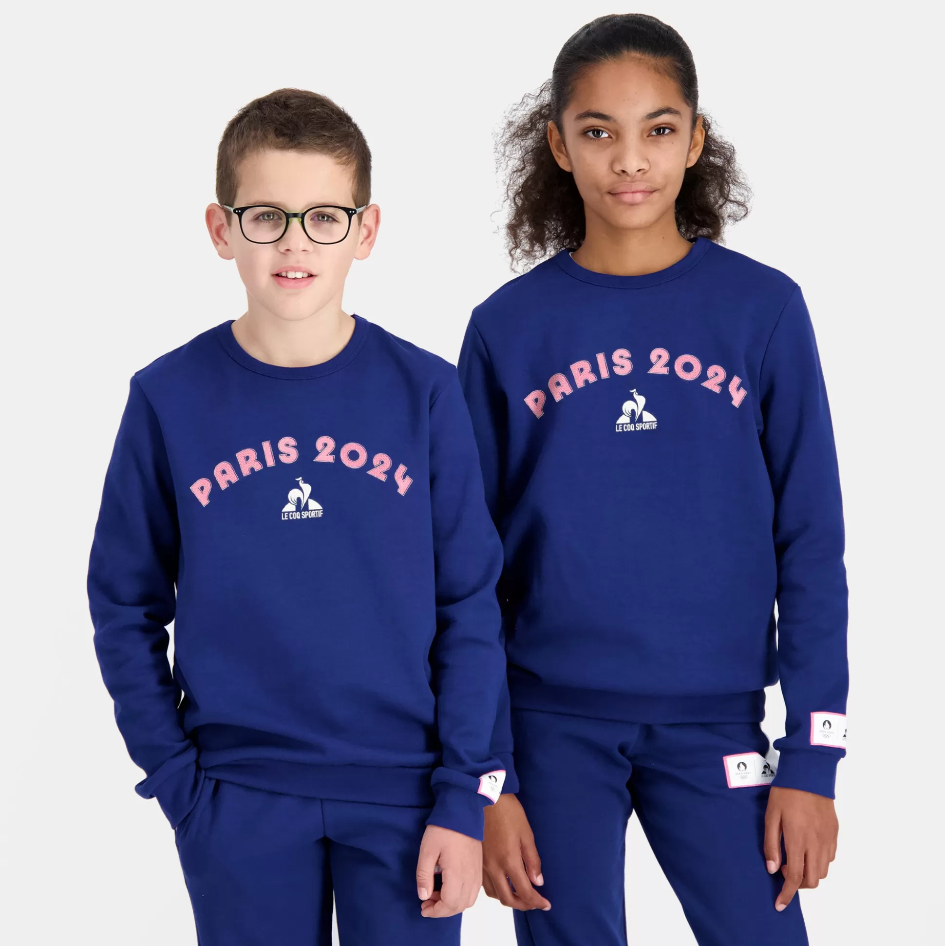 Enfant Le Coq Sportif Paris 2024 | Sweat col rond Enfant