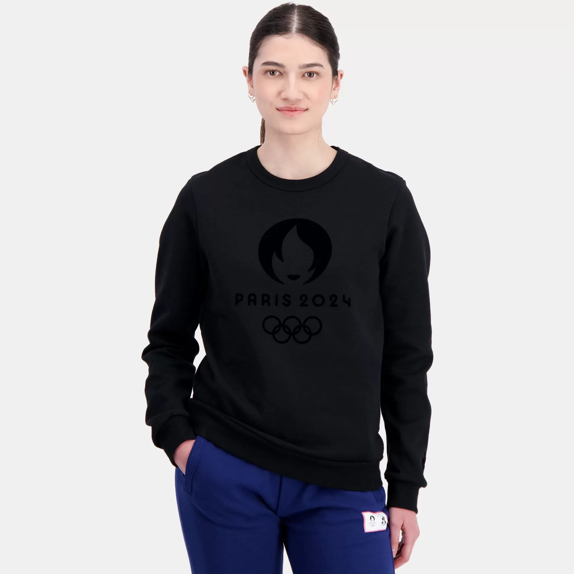 Femme Le Coq Sportif Paris 2024 | Sweat col rond Unisexe