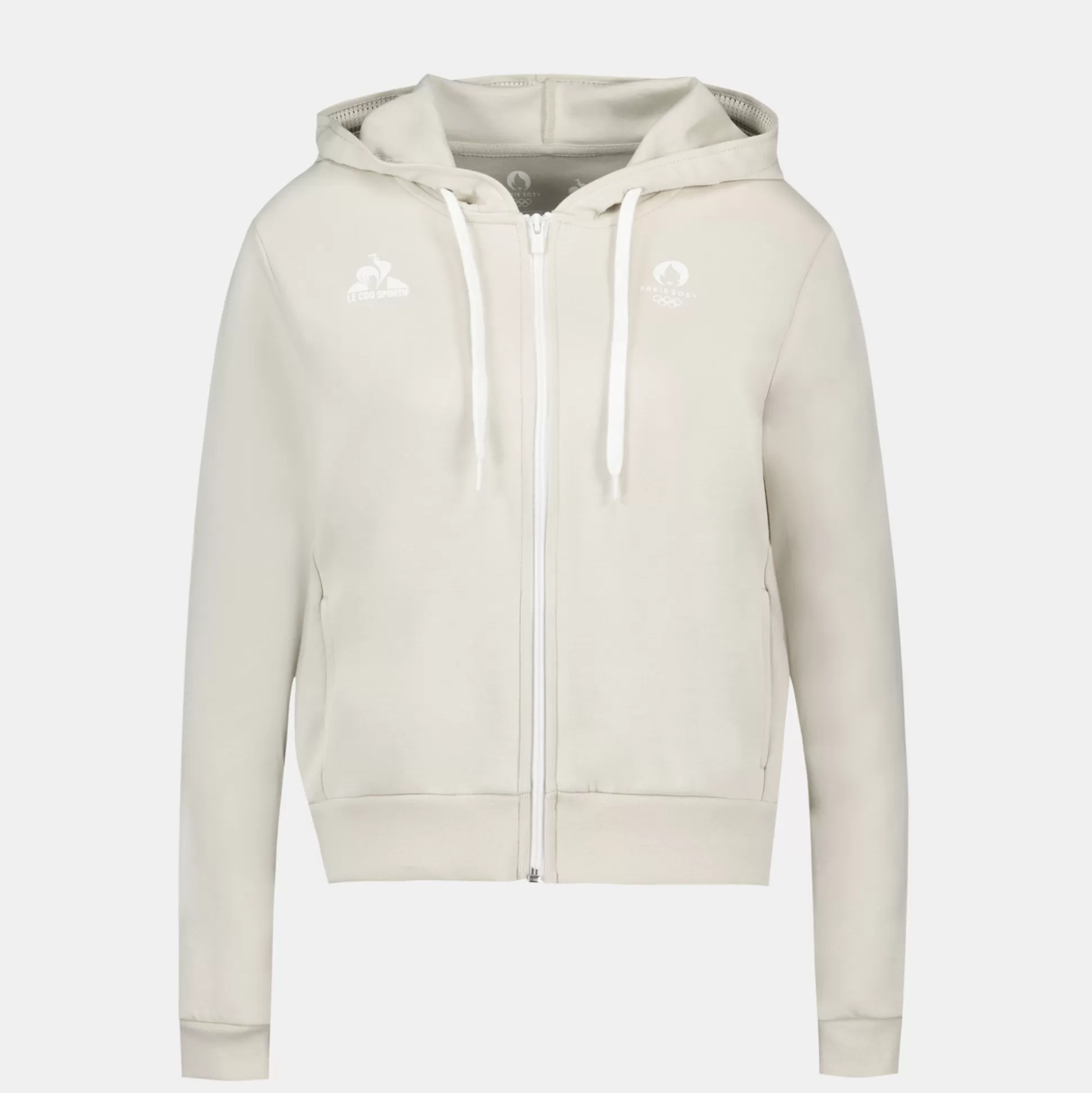 Femme Le Coq Sportif Paris 2024 | Sweat zippé à capuche Femme