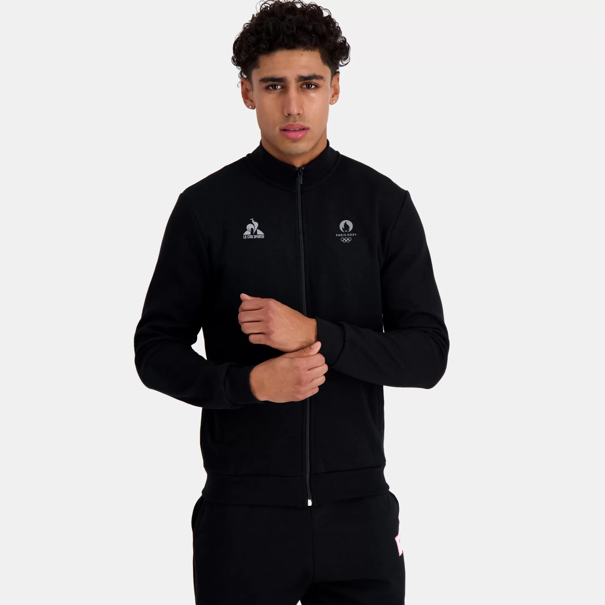 Homme Le Coq Sportif Paris 2024 | Sweat zippé Homme