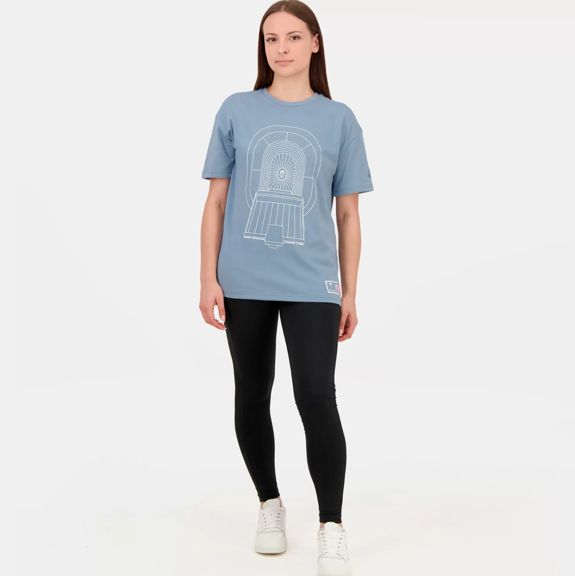 Homme Le Coq Sportif Paris 2024 | T-shirt capsule Saint-Denis Unisexe