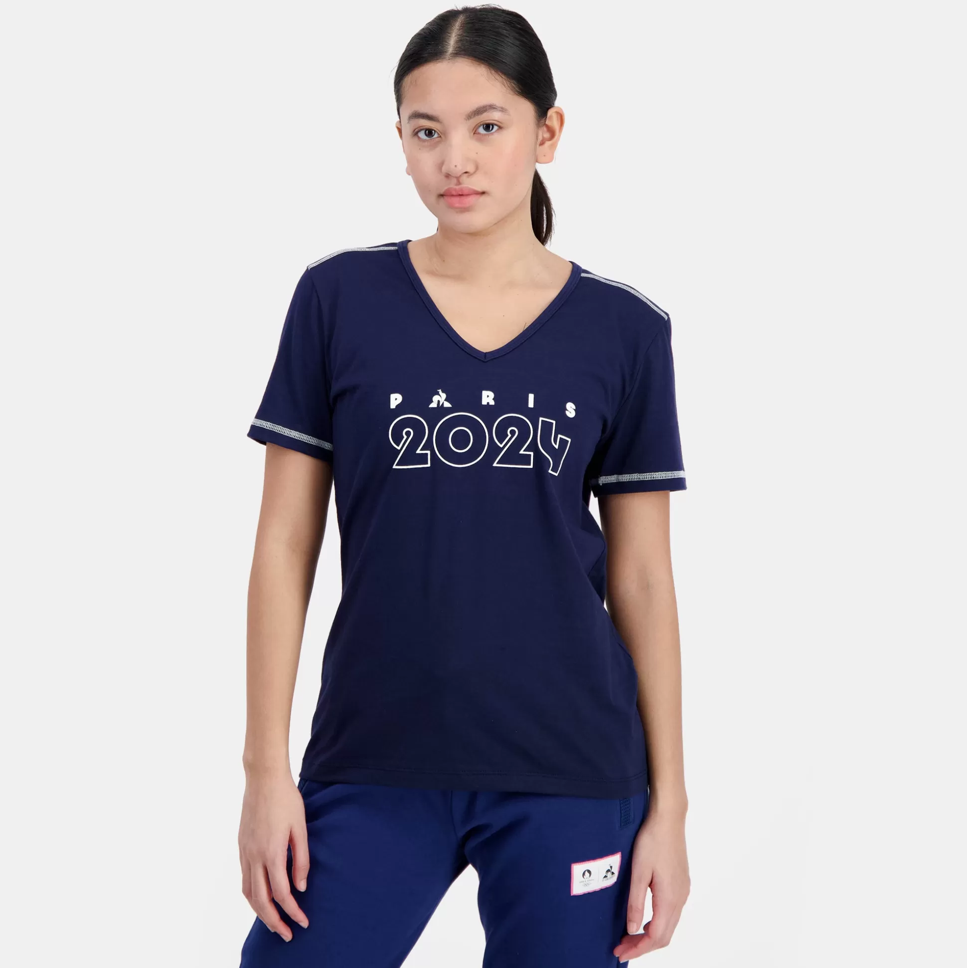 Femme Le Coq Sportif Paris 2024 | T-shirt Femme