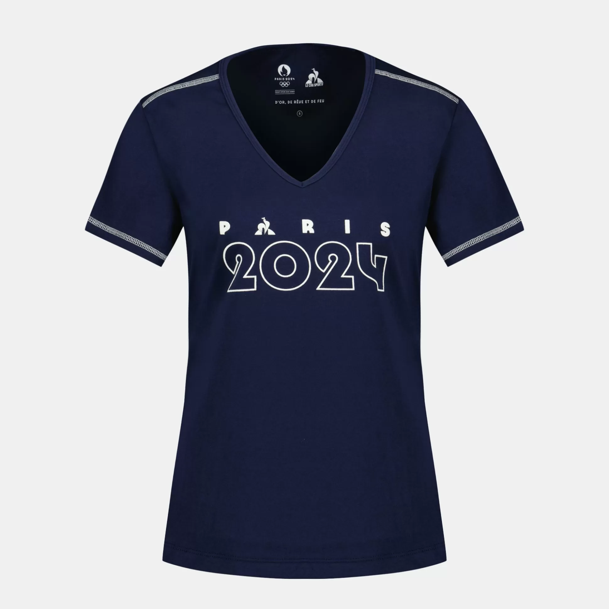 Femme Le Coq Sportif Paris 2024 | T-shirt Femme